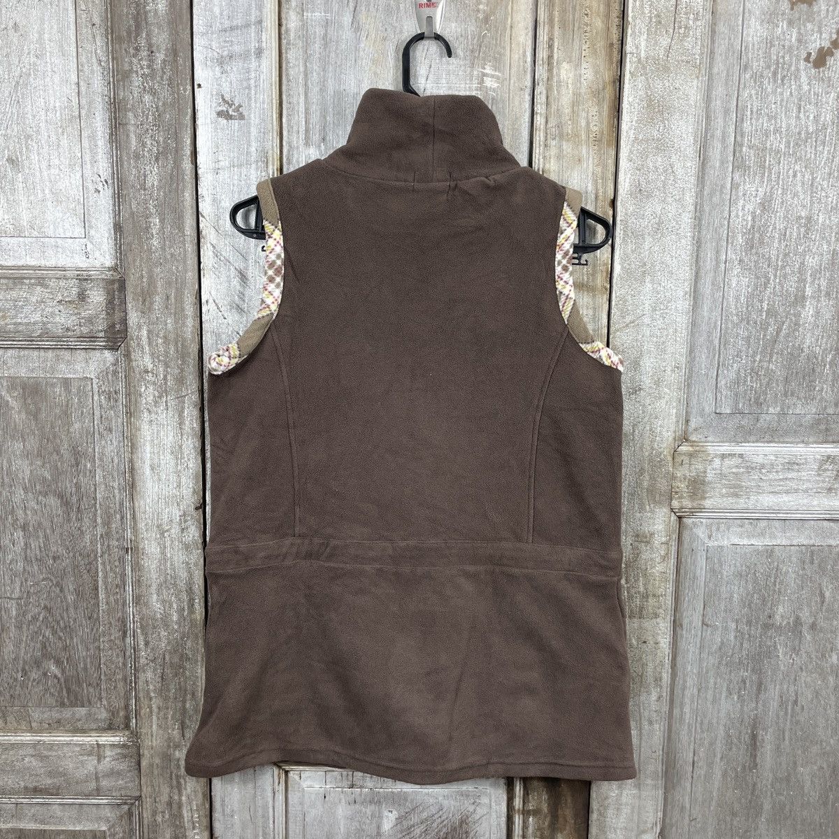 Japanese Brand × Spalding × Vintage Vintage Y2K Spalding Fleece Rope Tie Waist Vests Size US M / EU 48-50 / 2 - 2 Thumbnail
