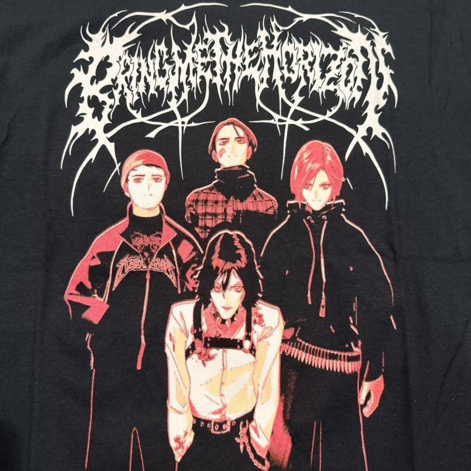 Other Black and red graphic tee #goth #grunge Size US S / EU 44-46 / 1 - 2 Thumbnail
