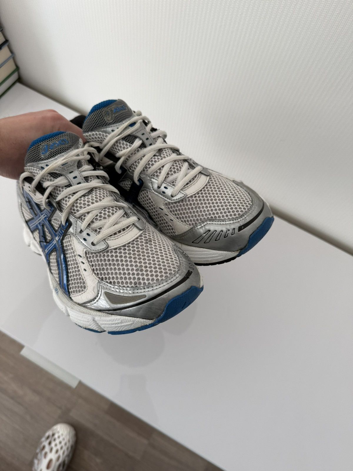Asics VINTAGE ASICS GEL 1150 HYPE Y2K GORPCORE METAL/BLUE SNEAKERS Size US 11 / EU 44 - 6 Thumbnail