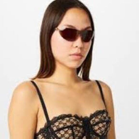 Gucci 🕶️ New Gucci GG1700S 002 Sunglasses - Silver Frame Size ONE SIZE - 5 Thumbnail