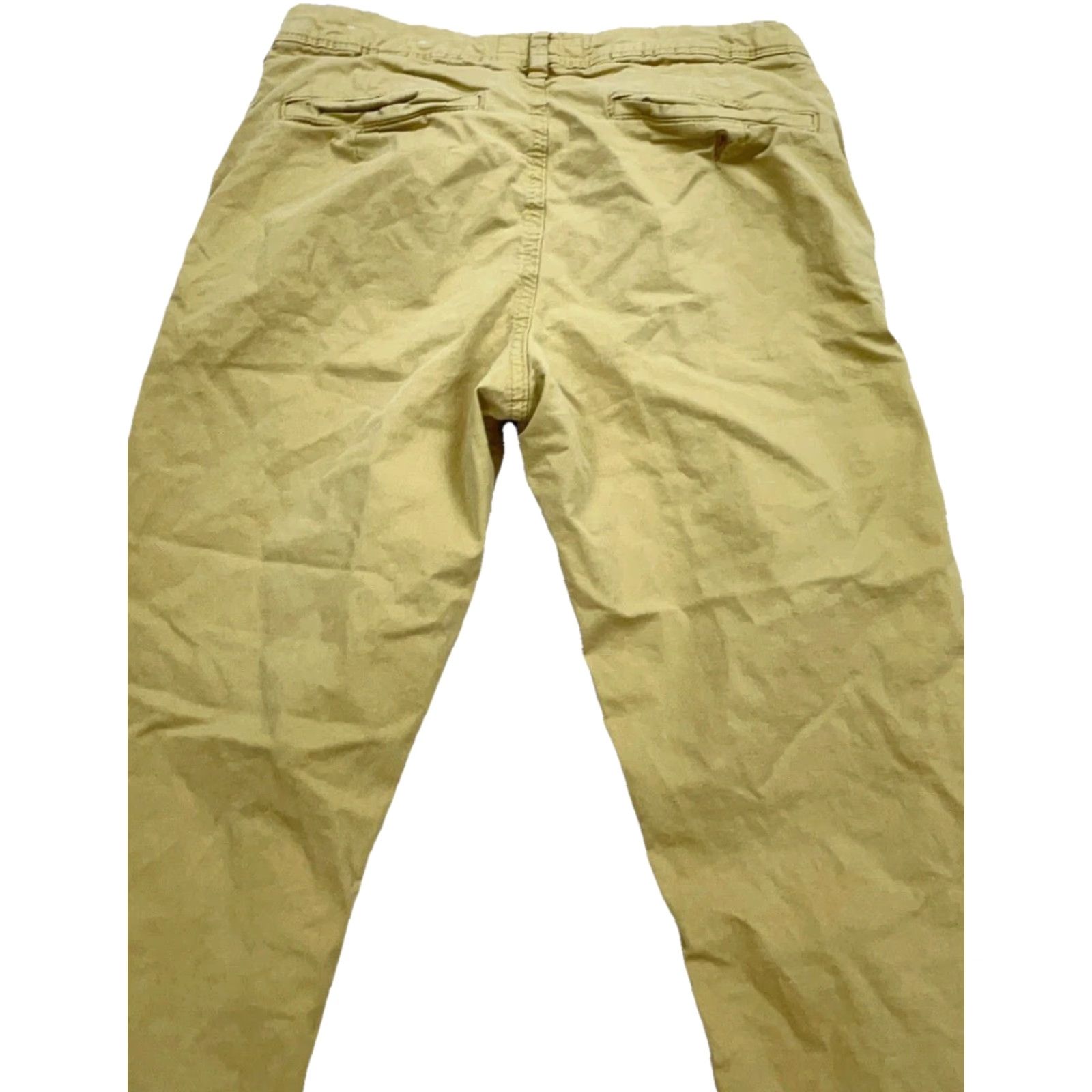 American Eagle Outfitters American Eagle Pants Men Slim Fit Chino 5-Pocket Beige Cotton Casual 28x30 Slant Logo Vintage? No. Size US 28 / EU 44 - 4 Thumbnail