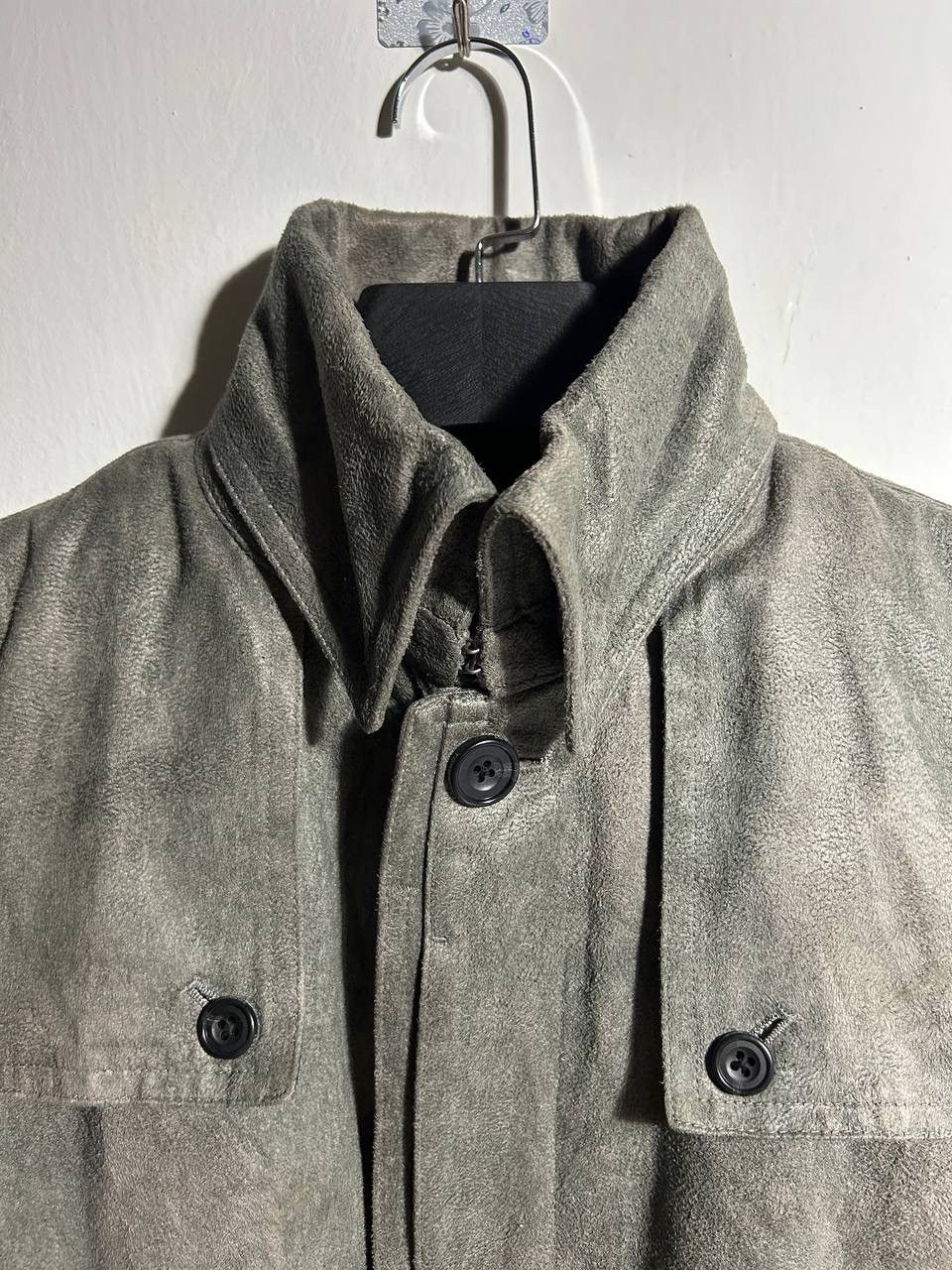 Tornado Mart Tornado Mart Suede Trench Coat Size US M / EU 48-50 / 2 - 4 Thumbnail