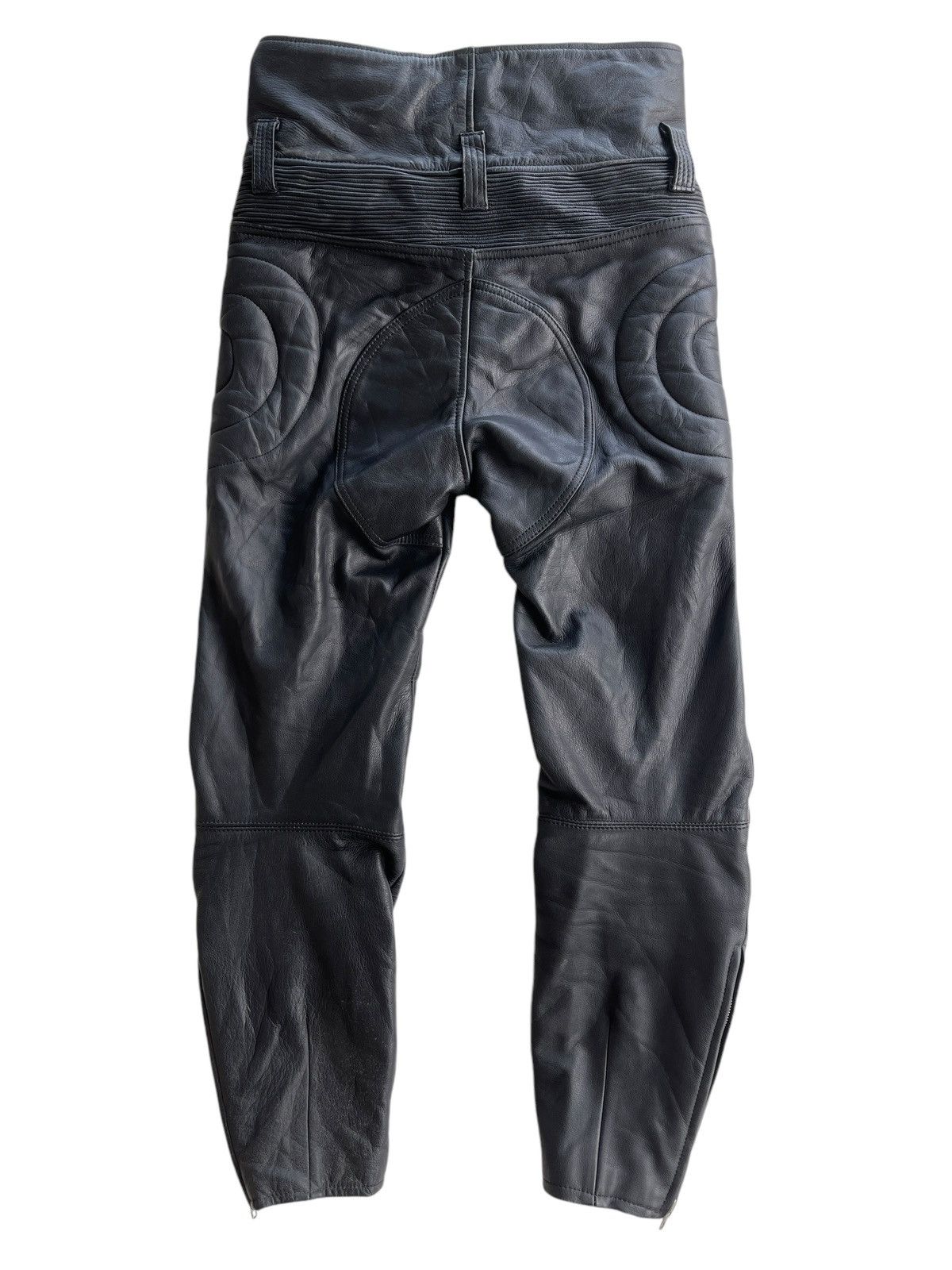 Kadoya Vintage Ravine Bikers Leather Pants Size US 30 / EU 46 - 2 Thumbnail