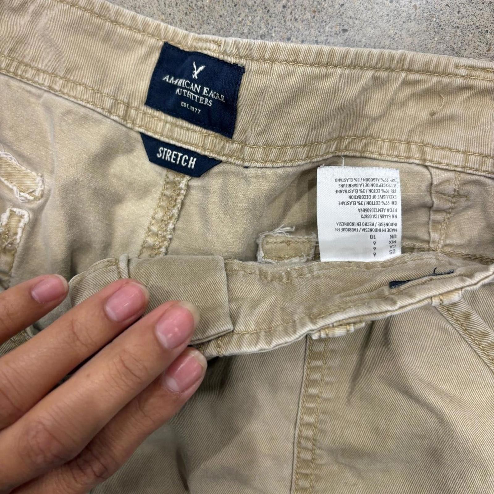 American Eagle Outfitters American eagle outfitter cargo shorts Size 28" / US 6 / IT 42 - 3 Thumbnail