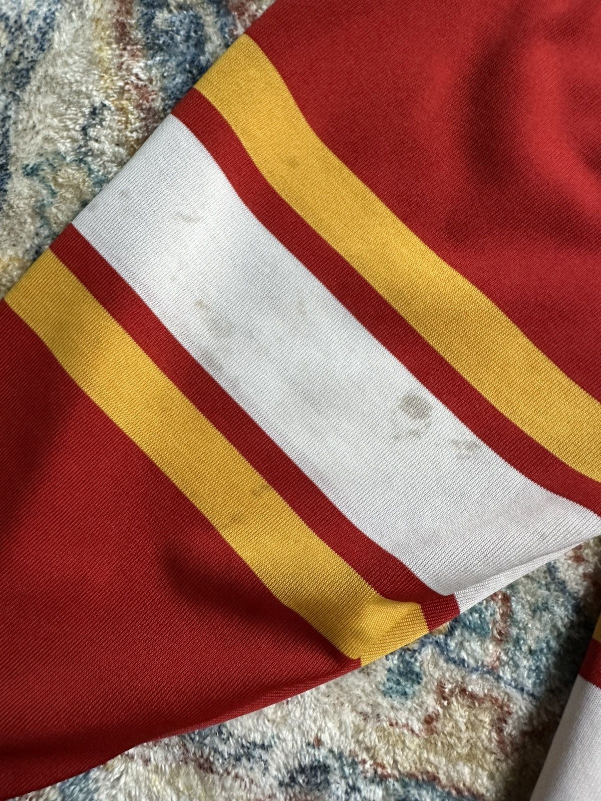 NHL × Vintage Vintage 80s NHL Calgary Flames Hockey Jersey Medium Size US M / EU 48-50 / 2 - 12 Thumbnail