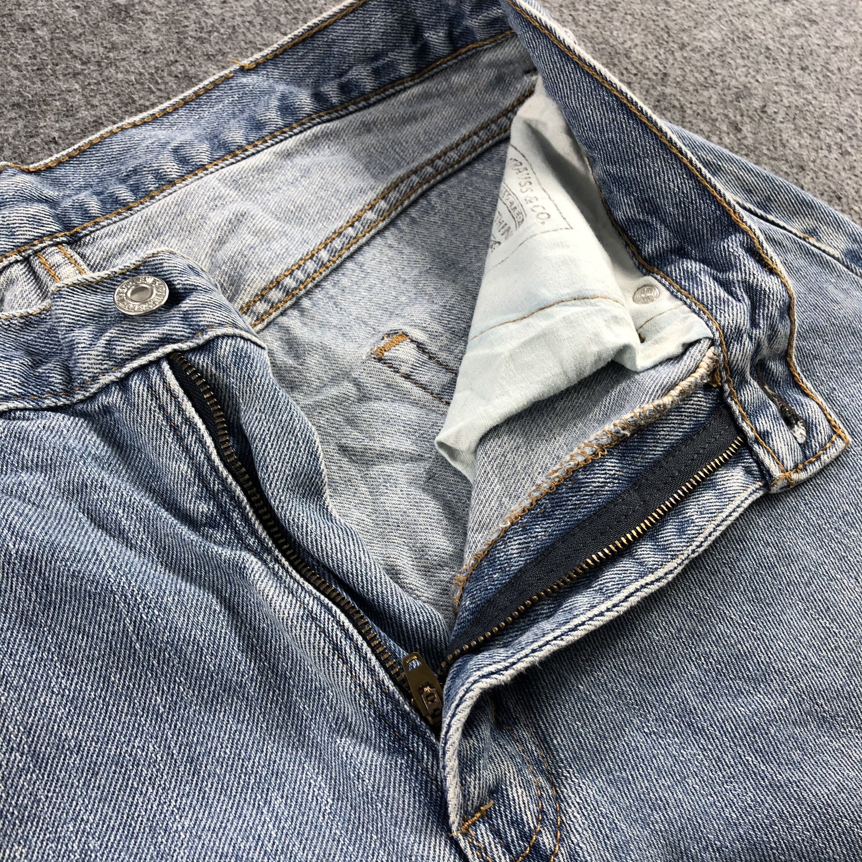Levi's Vintage Light Wash Levis 550 Jeans-J2032 Size US 34 / EU 50 - 9 Thumbnail