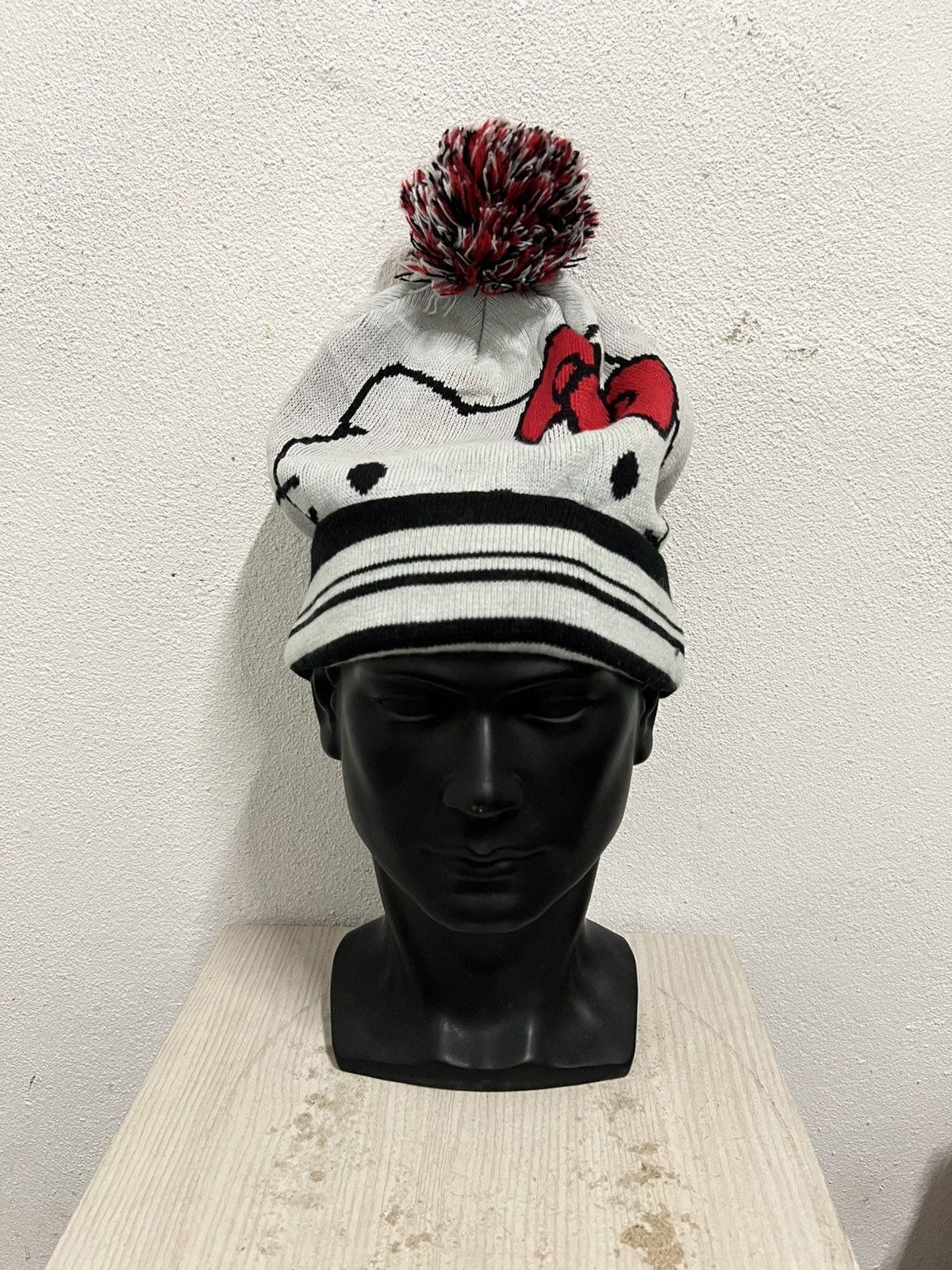 Cartoon Network Japanese Hello Kitty Sanrio Cartoon Beanie Hat Size ONE SIZE - 2 Thumbnail