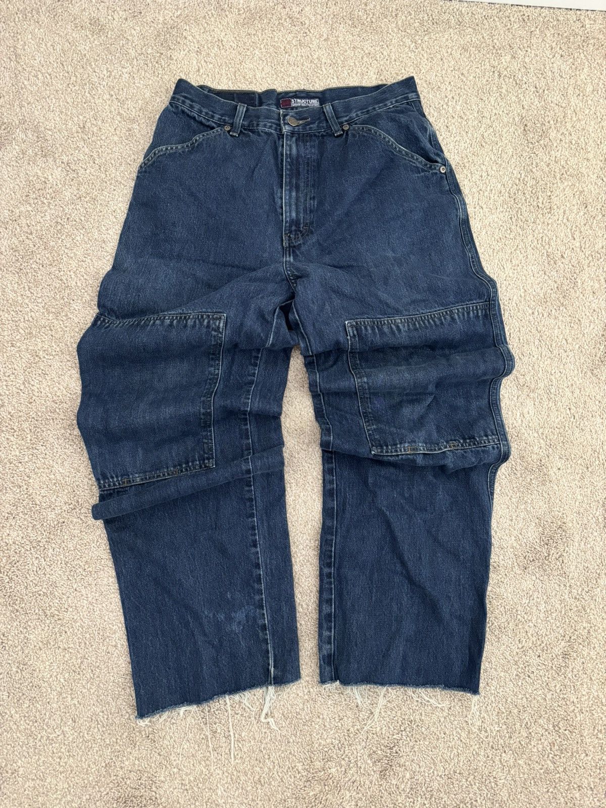 Structure Vintage Structure Double Knee Work Pants Size US 33 - 1 Thumbnail