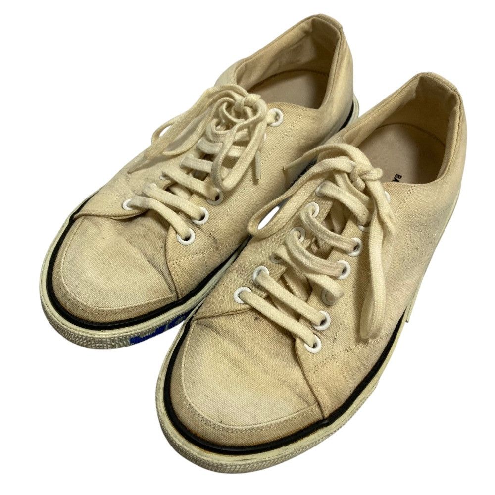 Balenciaga Balenciaga Balenciaga Canvas Low Top Sneakers Textile Shoes DUTY FREE for USA Size ONE SIZE - 1 Thumbnail