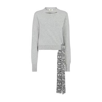 Fendi o1loc1c0824 Pullover in Grey Size XS / US 0-2 / IT 36-38 - 1 Preview