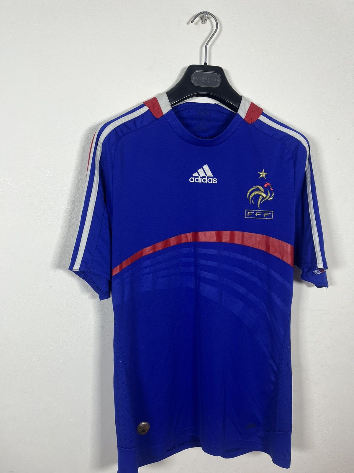 Adidas Adidas France Football Jersey Home 2008 Vintage Streetwear Size US M / EU 48-50 / 2 - 2 Thumbnail