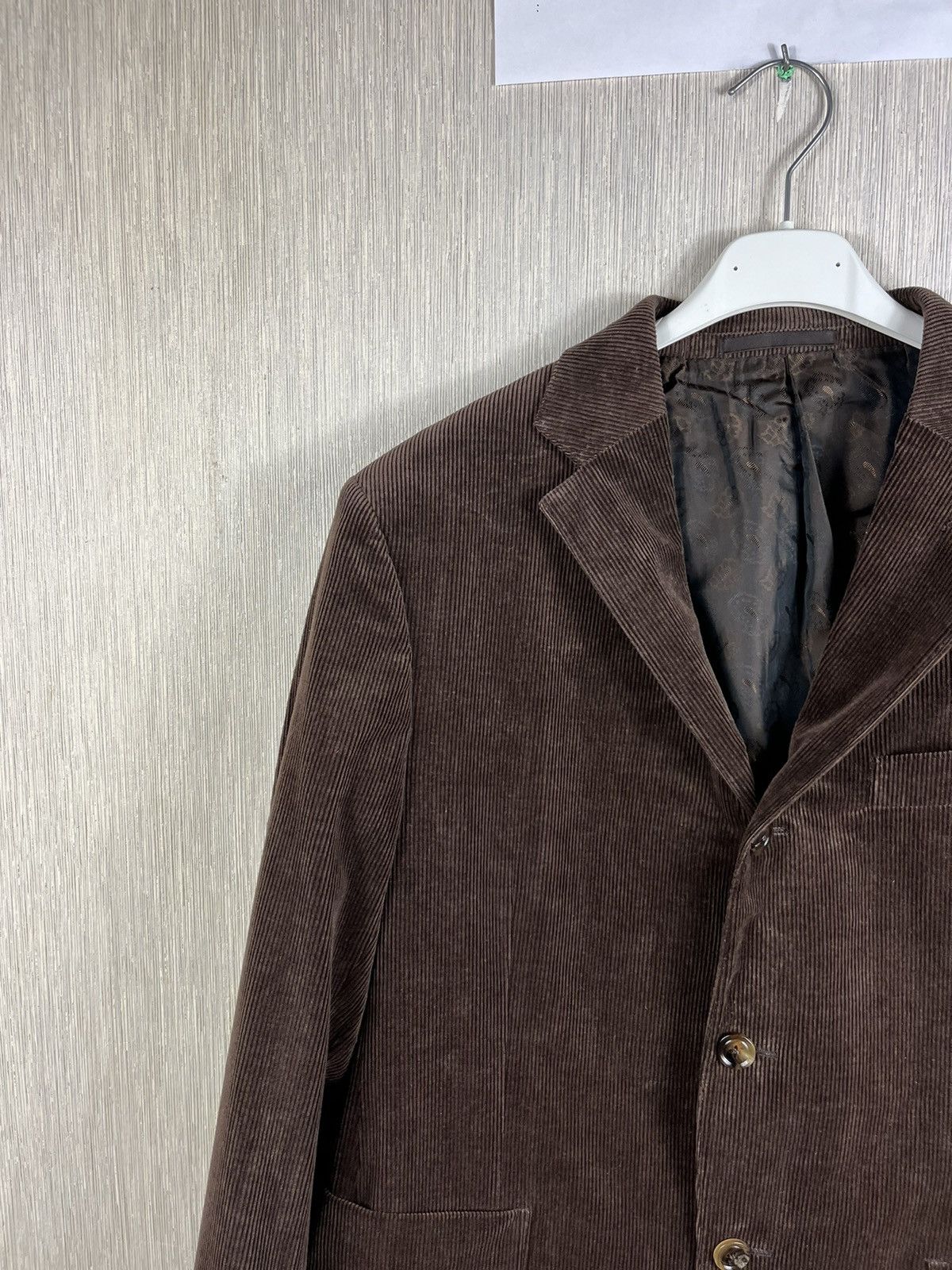 Ermenegildo Zegna Ermenegildo Zegna cashco comfort corduroy blazer jacket Size US M / EU 48-50 / 2 - 5 Thumbnail