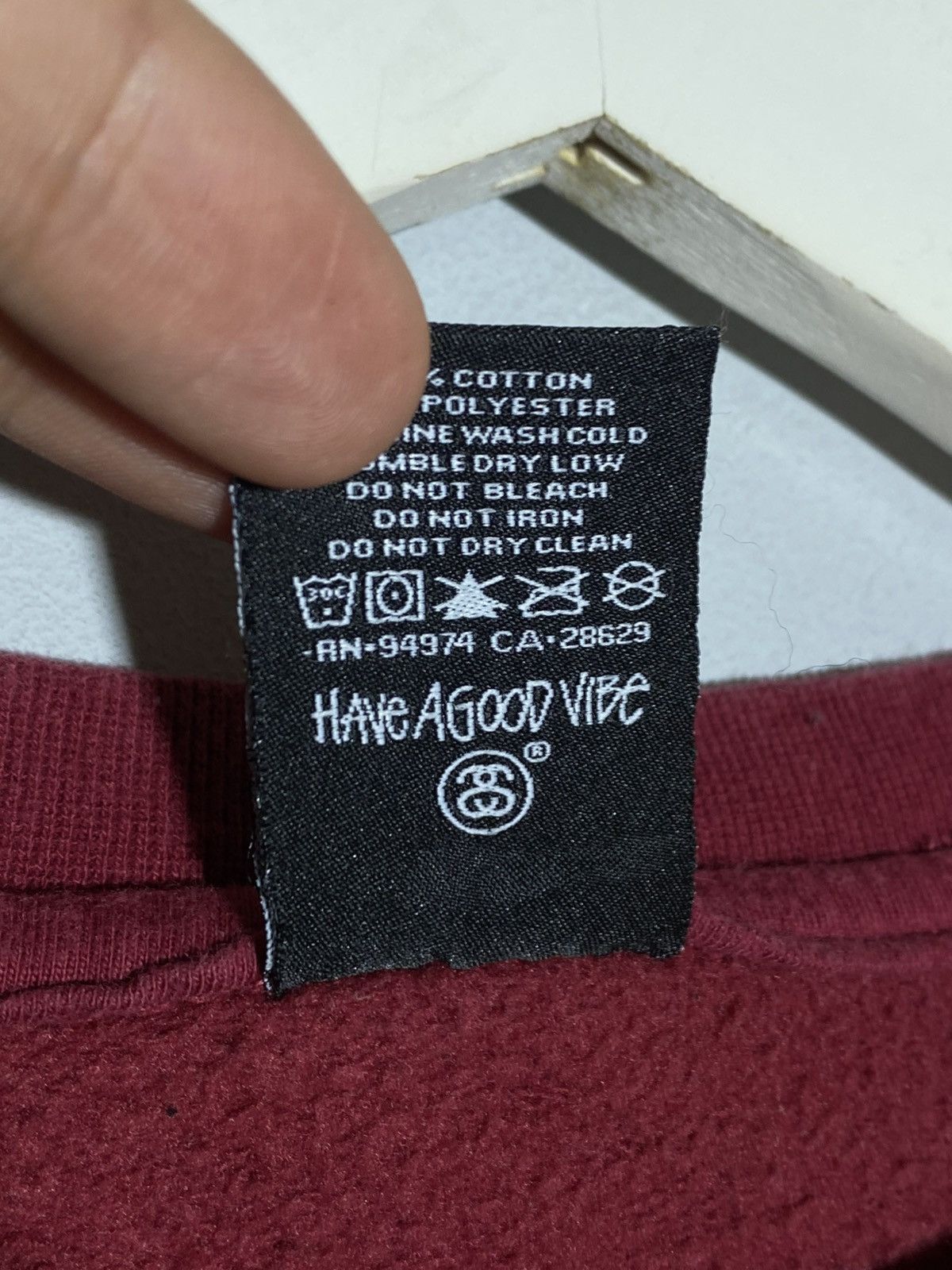 Stussy 🔥 STÜSSY WORLD TOUR CREWNECK BURGUNDY NYC LA PARIS VIBES Size US L / EU 52-54 / 3 - 15 Thumbnail