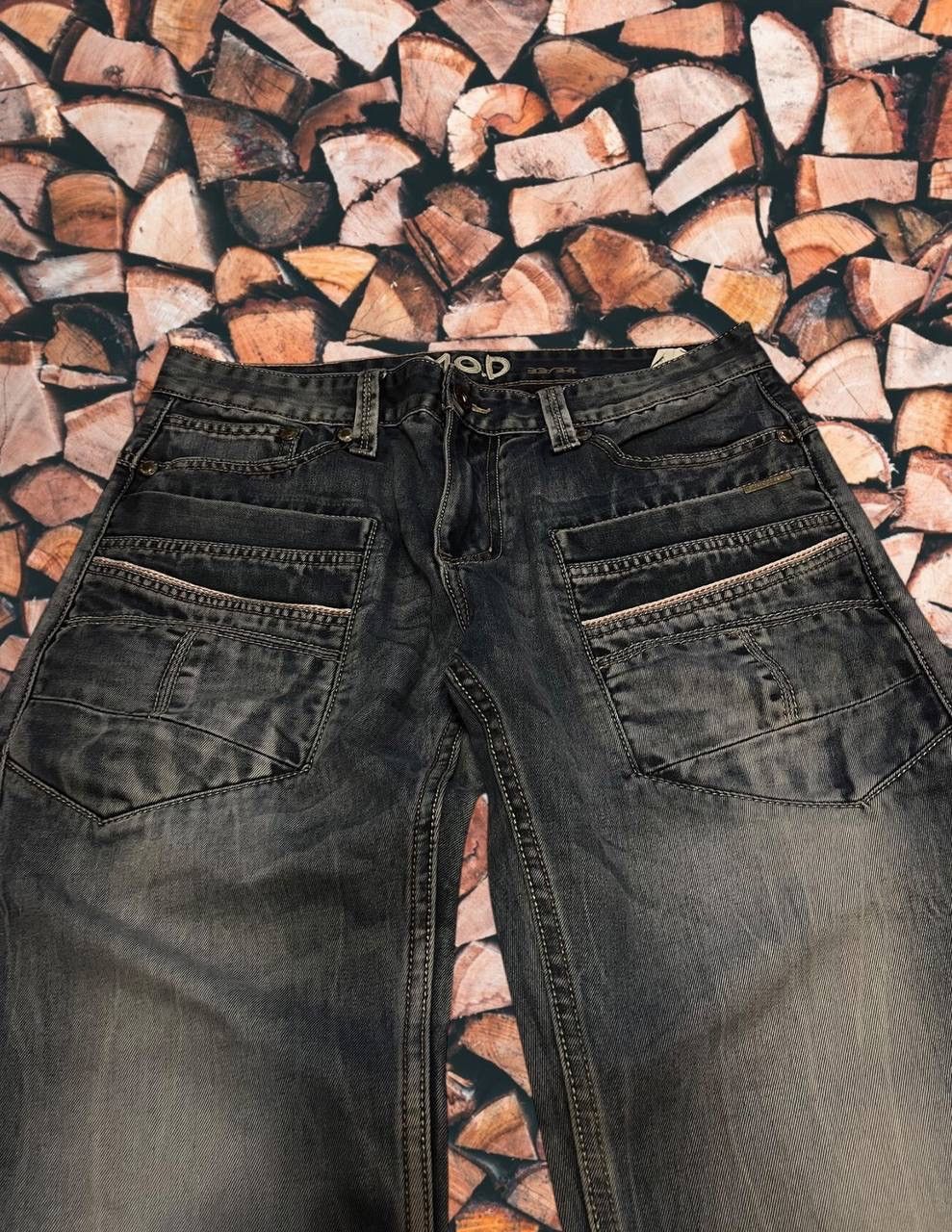 Japanese Brand × Vintage IfSixWasNine japanese Y2K Kapital style baggy jeans Size US 33 - 2 Thumbnail