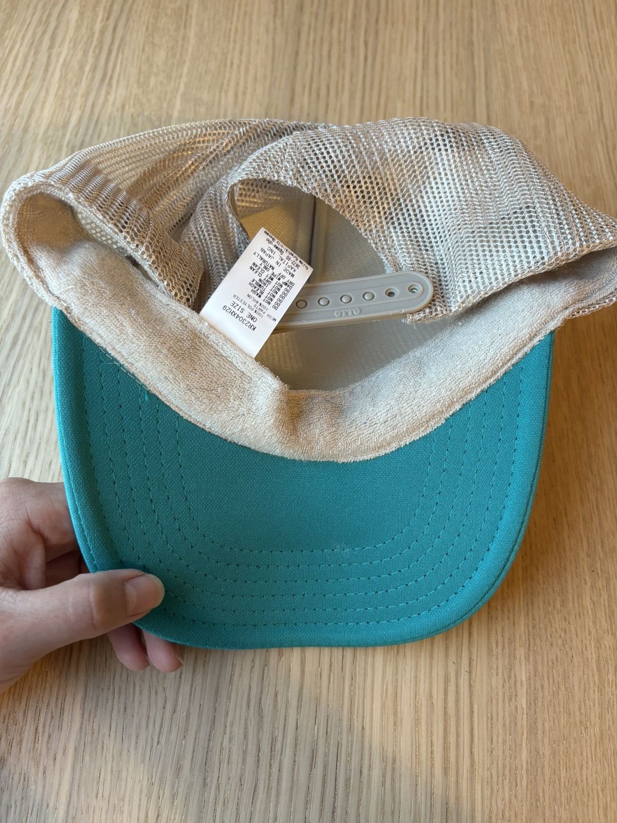 Kapital KAPITAL KOUNTRY STARCHING IRONING TRUCKER CAP Size ONE SIZE - 3 Thumbnail