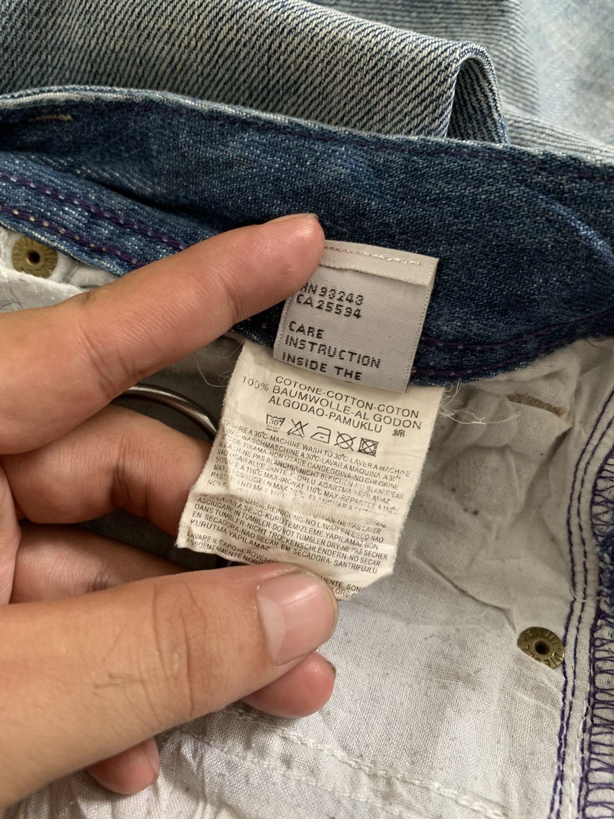 Diesel Diesel Industry Reguler Faded Blue Jeans Size US 30 / EU 46 - 7 Thumbnail