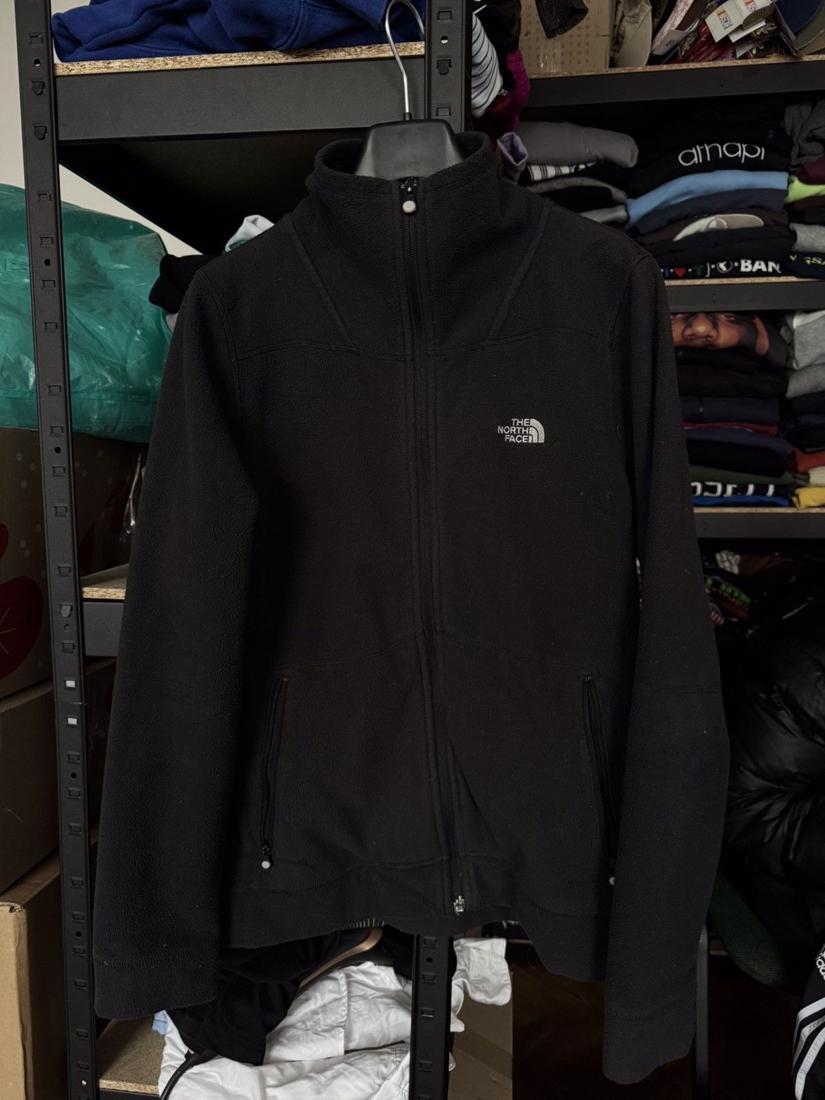 The North Face × Vintage Fleece zip The North Face black Size S / US 4 / IT 40 - 1 Thumbnail