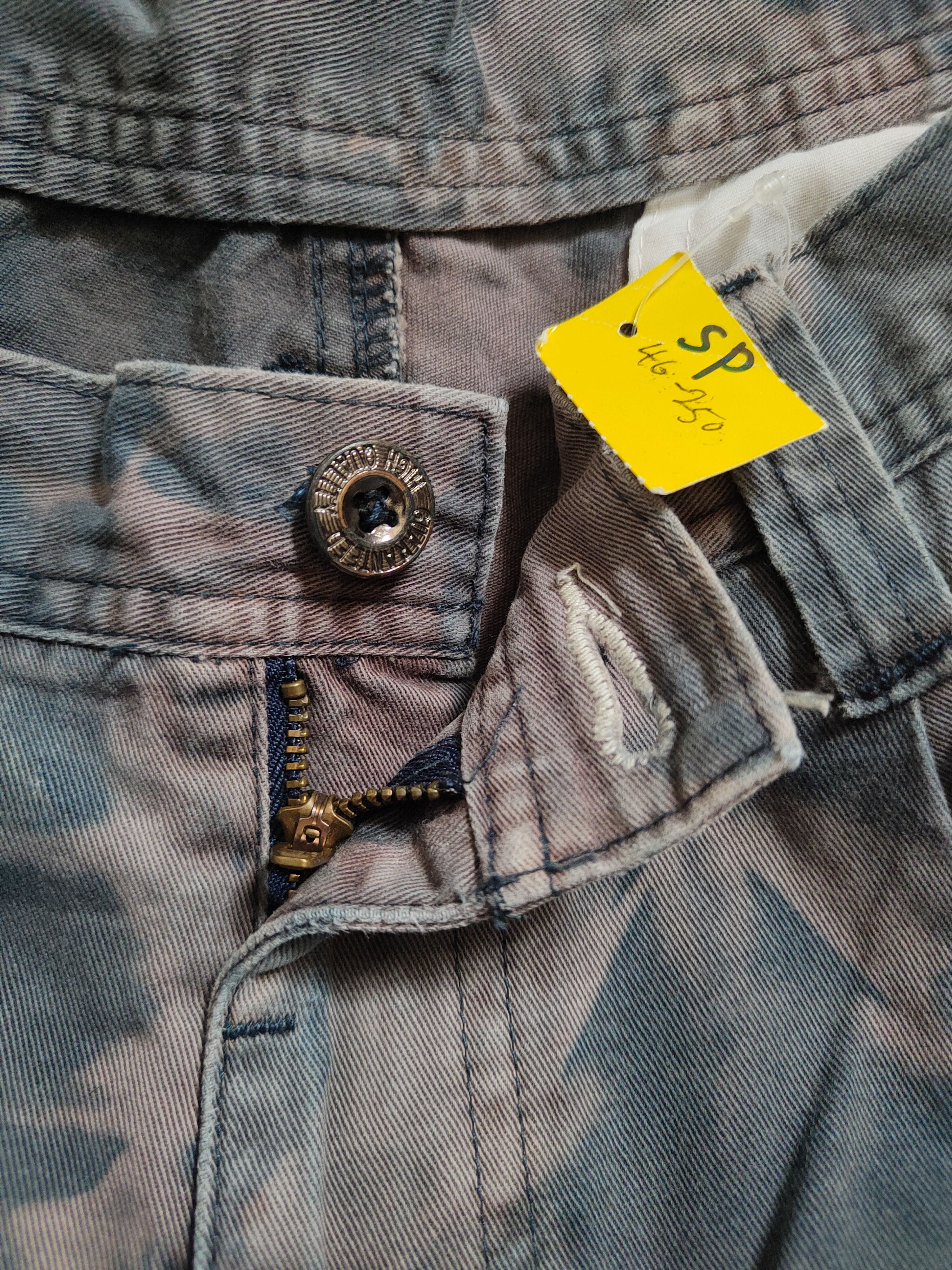 Japanese Brand DL Gin Washi acid wash Multipocket Cargo Pants #sp46-250T Size US 34 / EU 50 - 15 Thumbnail