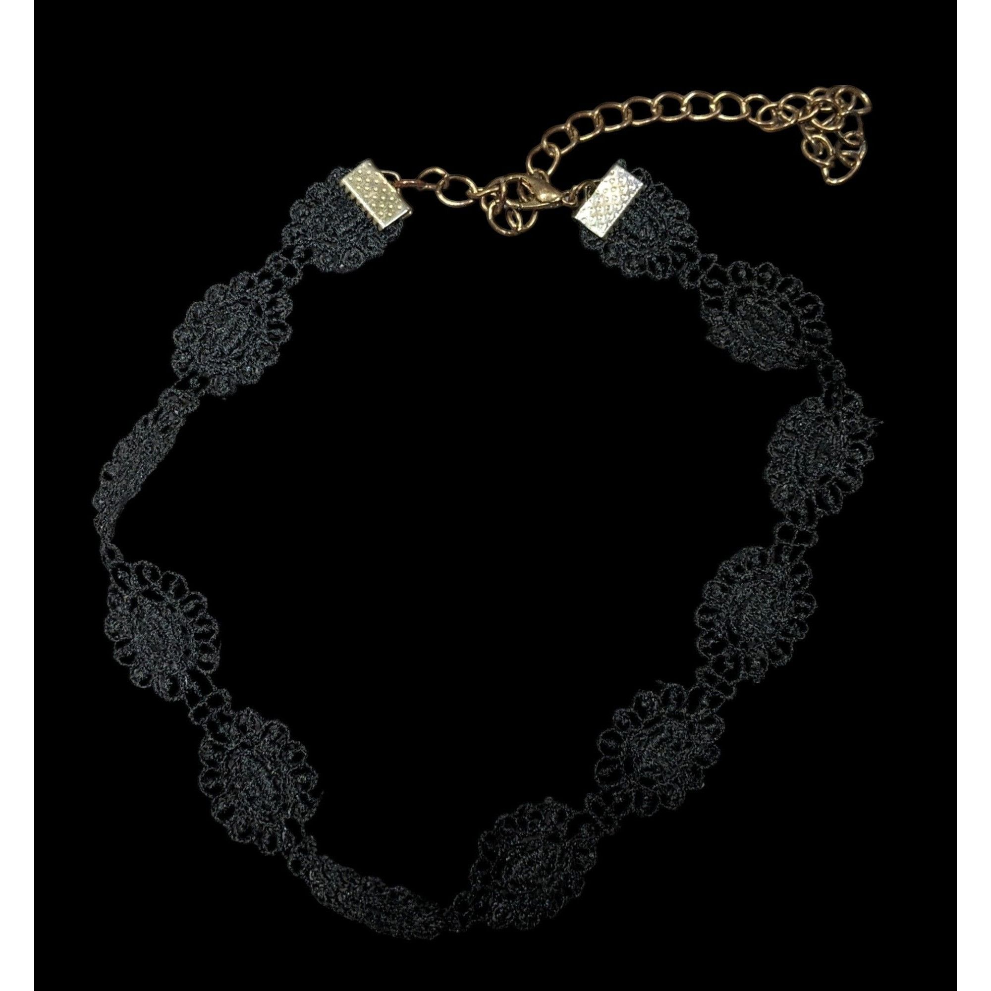Other Gothic Victorian Style Floral Lace Choker Size ONE SIZE - 4 Thumbnail