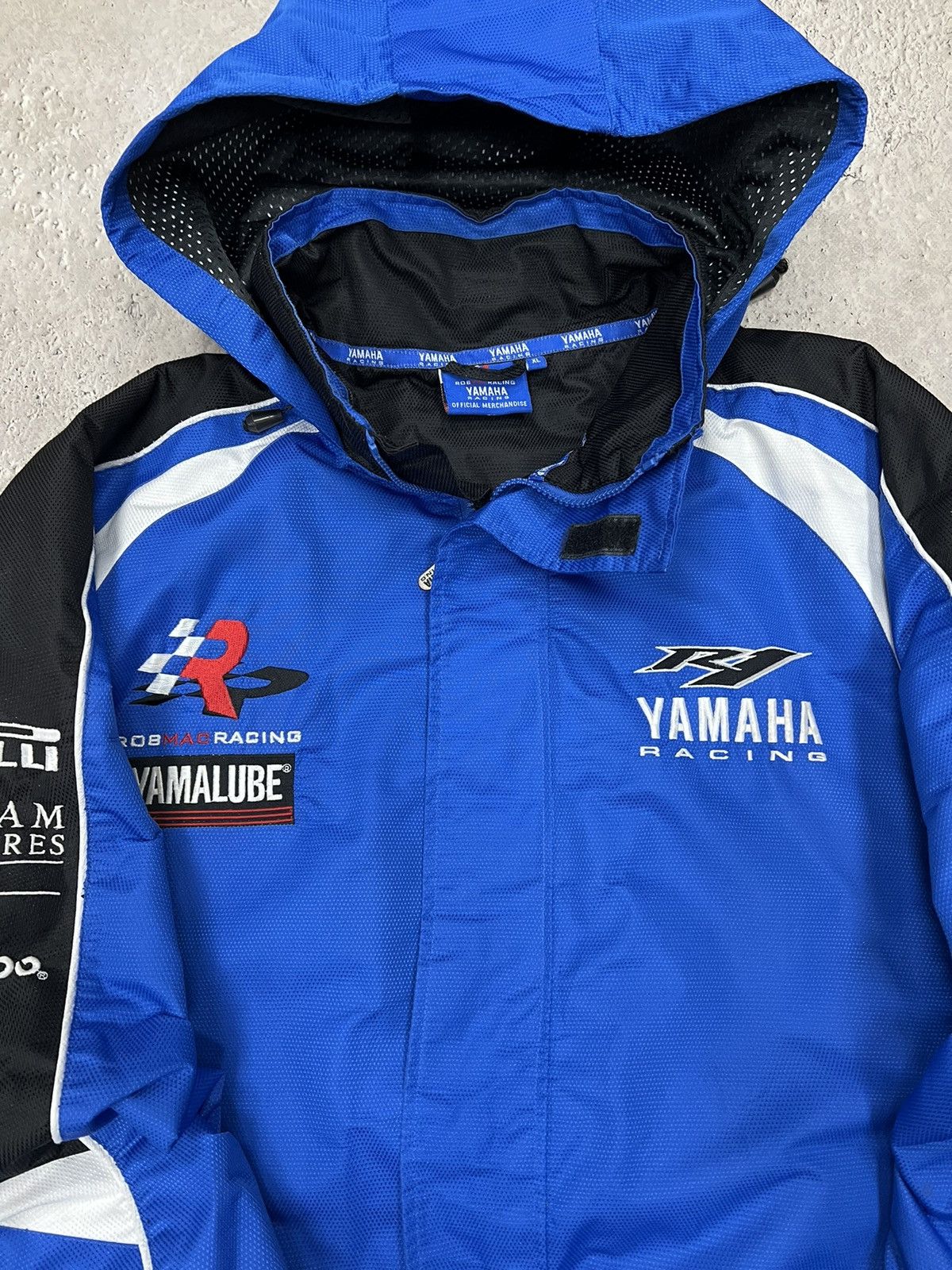 Vintage × Yamaha 1 VINTAGE TEAM YAMAHA RACING BOMBER JACKET Size US XL / EU 56 / 4 - 7 Thumbnail