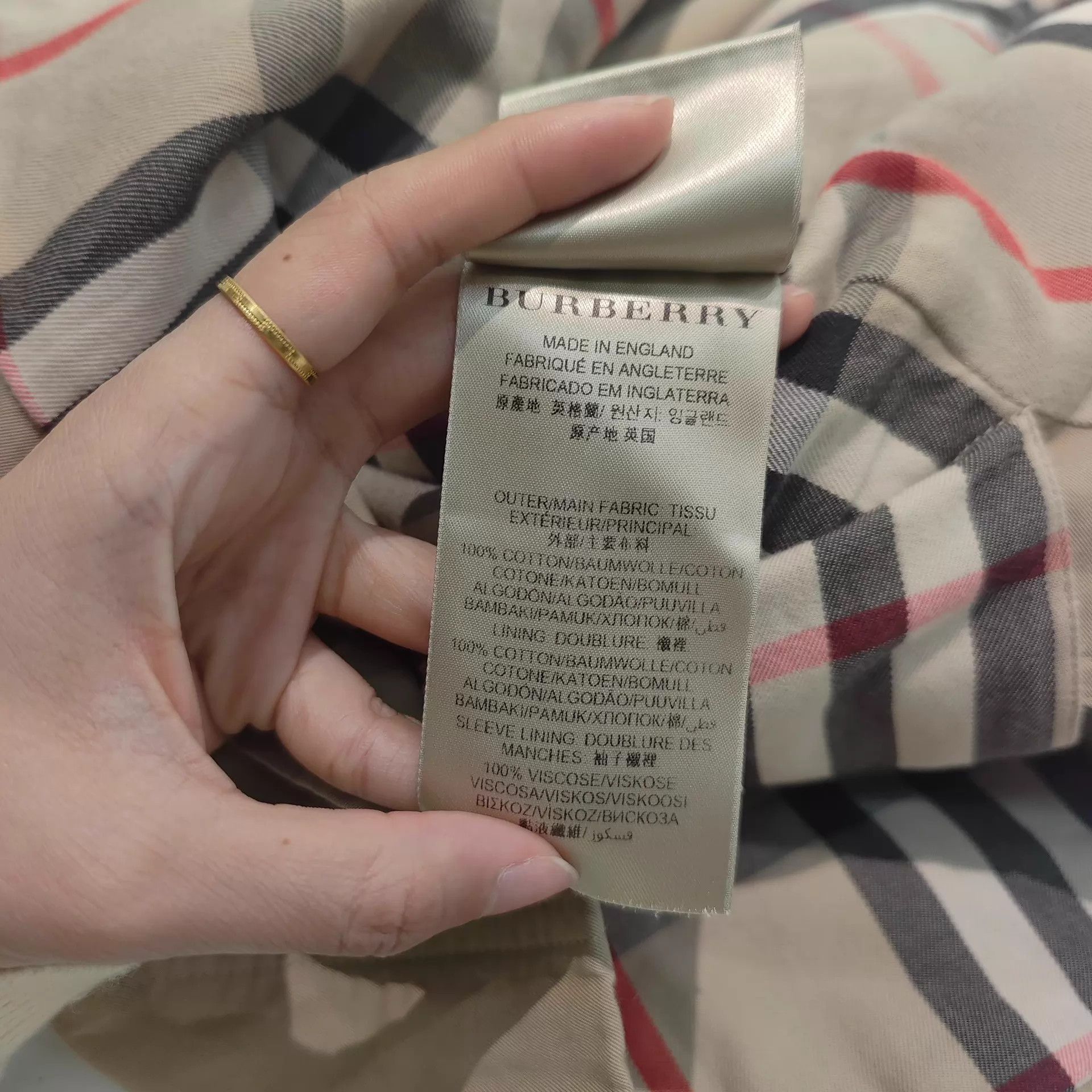 Burberry Burberry Kensington UK4 Good Condition Size XS / US 0-2 / IT 36-38 - 9 Thumbnail