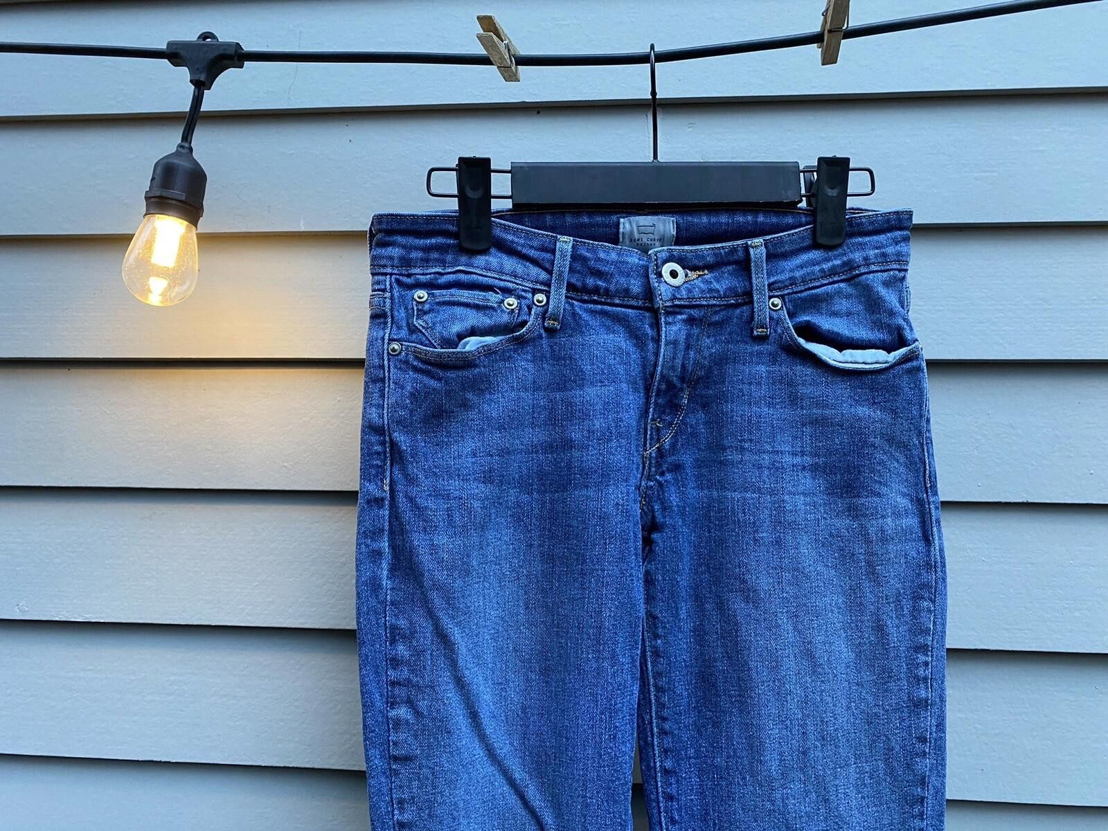Levi's Levi’s Women 00/24 Demi Curve Skinny Jeans Size 24" / US 00 / IT 34 - 2 Thumbnail
