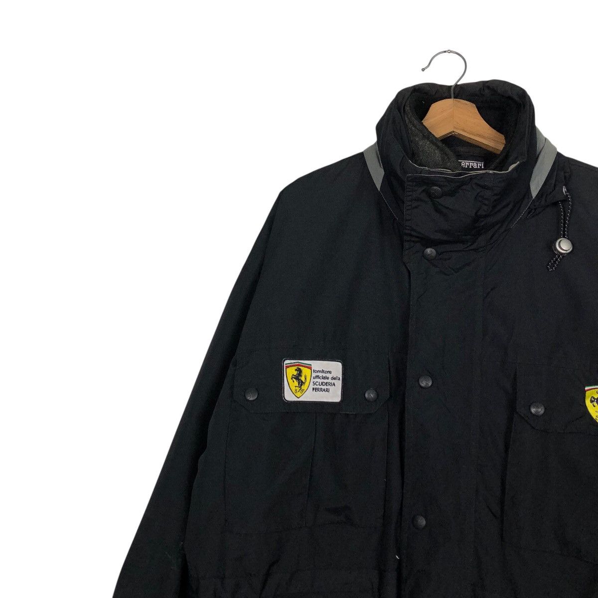 Japanese Brand 📌Vintage Zipper Jacket Racing Wear Ferrari Distressed Wear Size US S / EU 44-46 / 1 - 8 Thumbnail