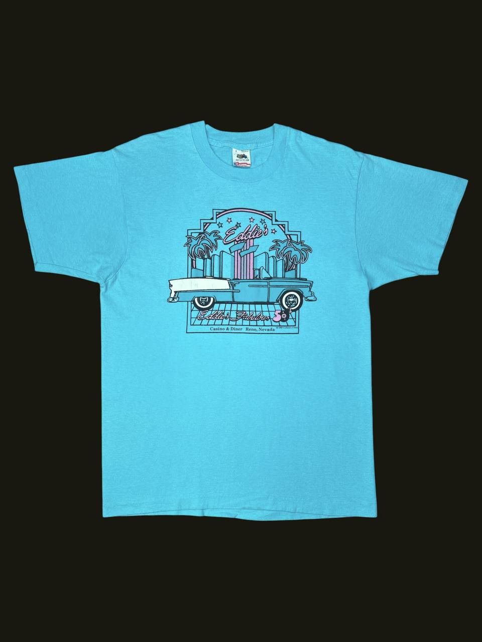 Vintage Vintage 80s “Eddie Fabulous” Casino Tees Size US M / EU 48-50 / 2 - 1 Thumbnail