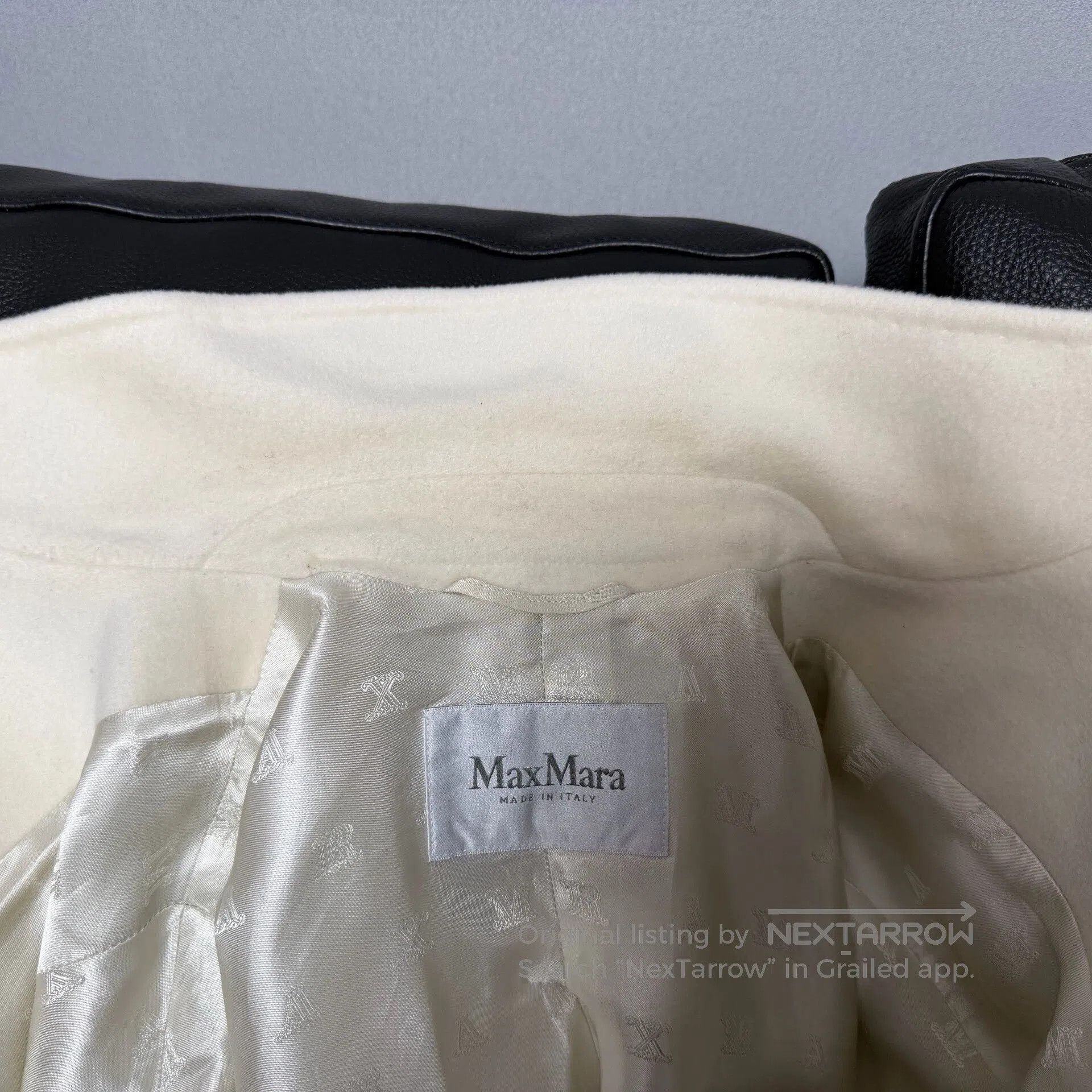 Max Mara MaxMara 101801 Short Cashmere Wool Coat. Size S / US 4 / IT 40 - 3 Thumbnail