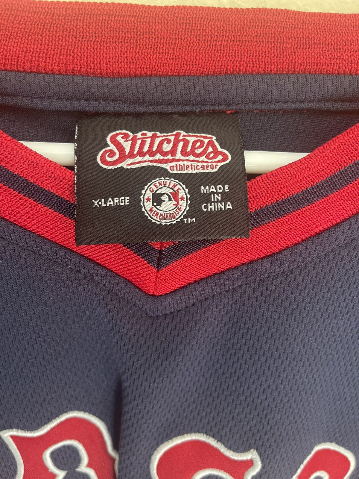 MLB × Stitch's Jeans Boston Red Sox jersey Size US XL / EU 56 / 4 - 3 Thumbnail