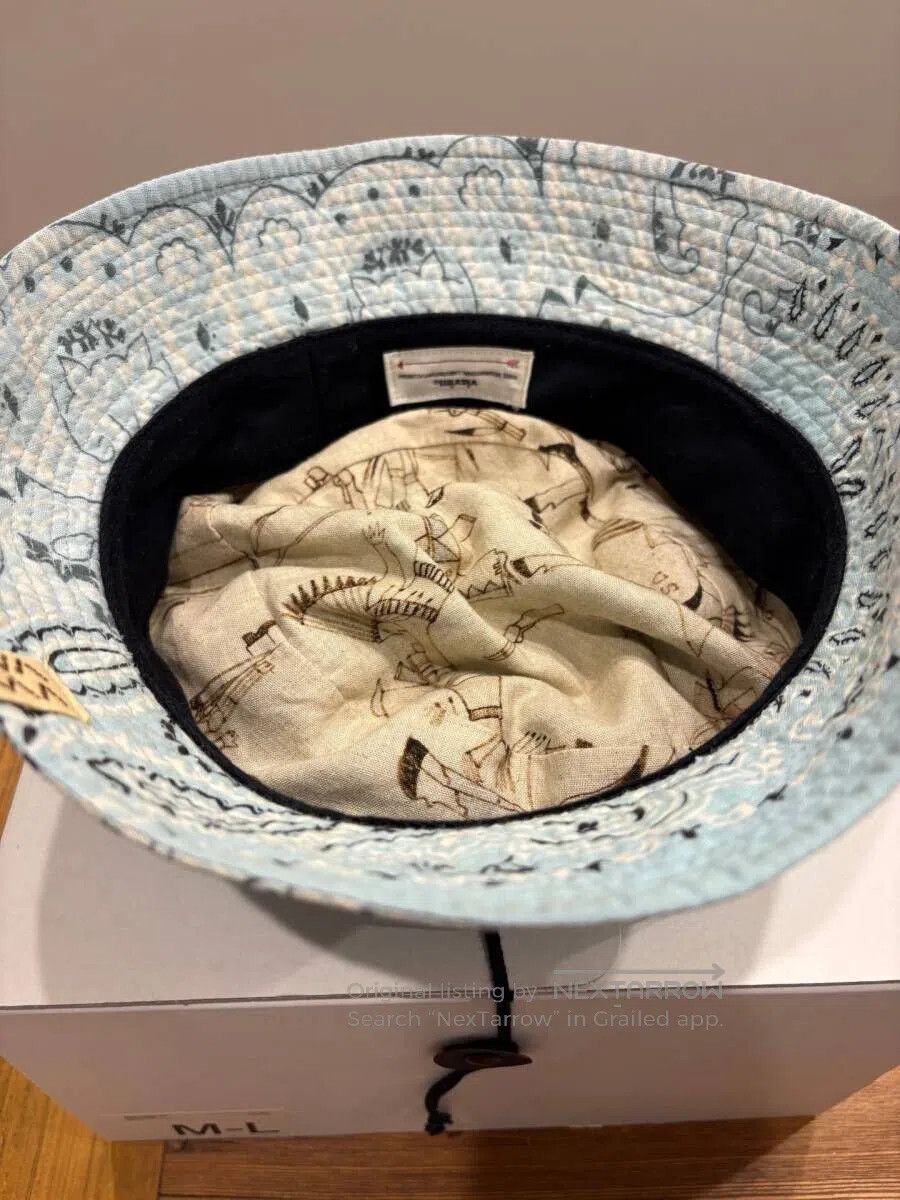 Visvim VISVIM Dome Bucket Hat in Blue. Size ONE SIZE - 3 Thumbnail
