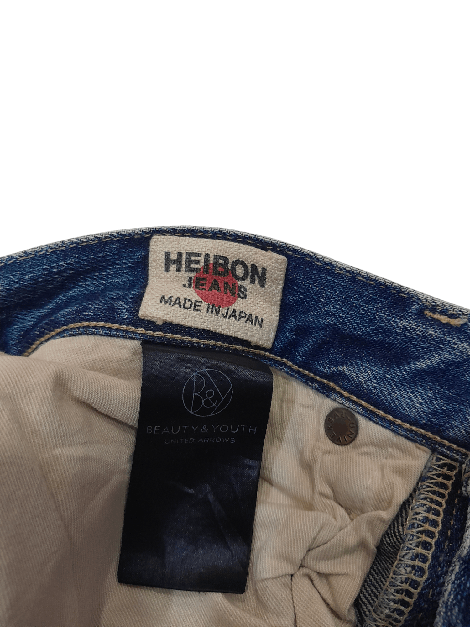 BEAUTY&YOUTH × Designer Heibon Beauty & Youth Hirofumi Selvedge Denim (F479) Size US 30 / EU 46 - 7 Thumbnail
