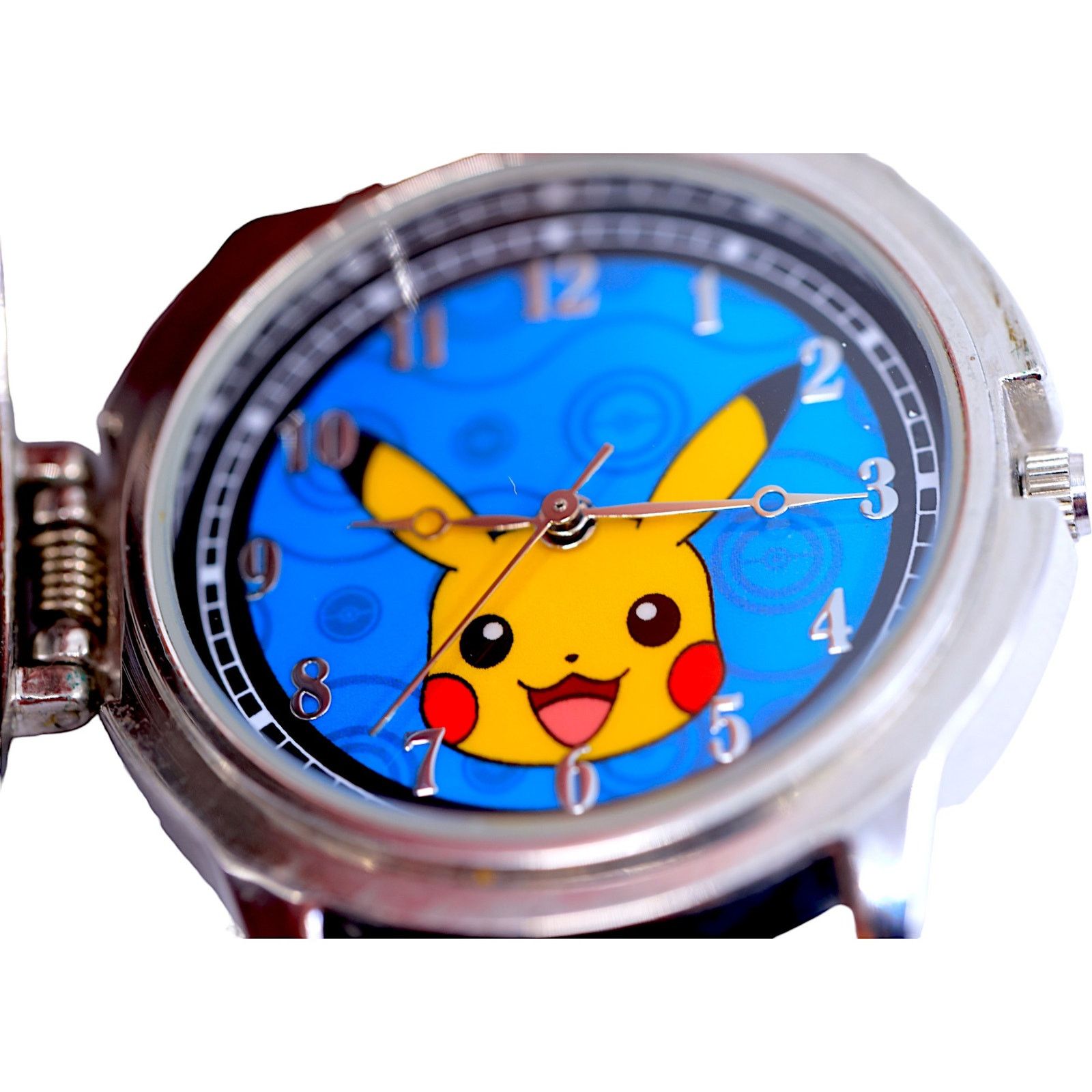 Pokemon Pokémon Pikachu Pokeball Spinning Stainless Steel Watch Size ONE SIZE - 11 Thumbnail
