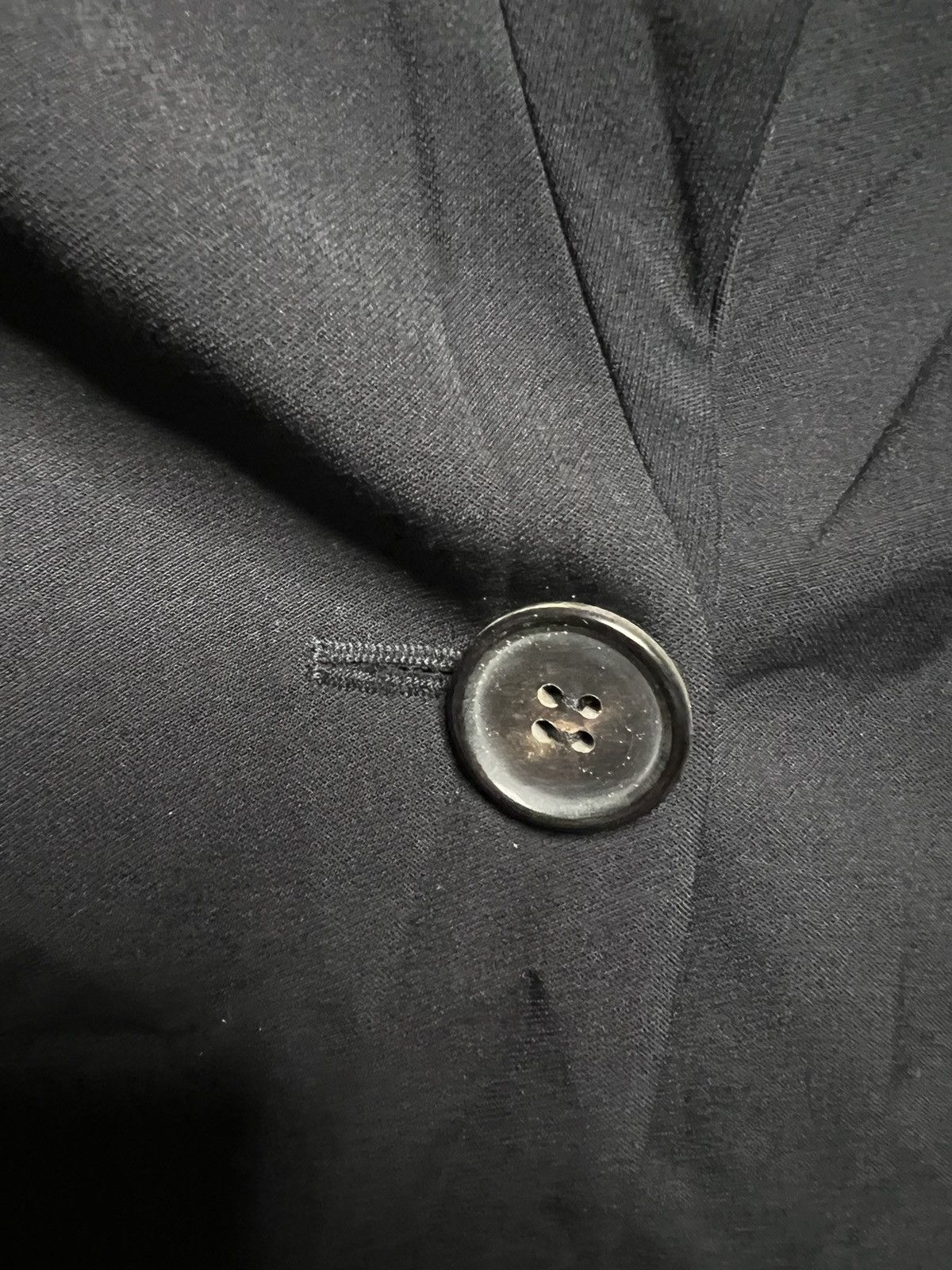 Christian Dior Monsieur × John Elliott Christian Dior S/S 03 Single Button Wool Blended Blazer Coat Size XS / US 0-2 / IT 36-38 - 5 Thumbnail
