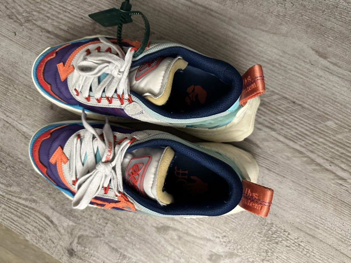 Off-White Off-White Odsy 1000 Mixed Media Low-Top Sneaker Size US 8 / EU 41 - 7 Thumbnail