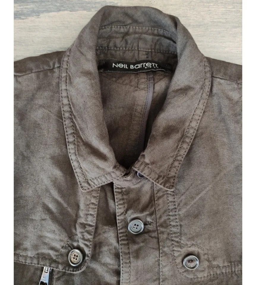 Neil Barrett Neil Barret Linen Jacket Beautiful - Fashionella Size US XXL / EU 58 / 5 - 6 Thumbnail