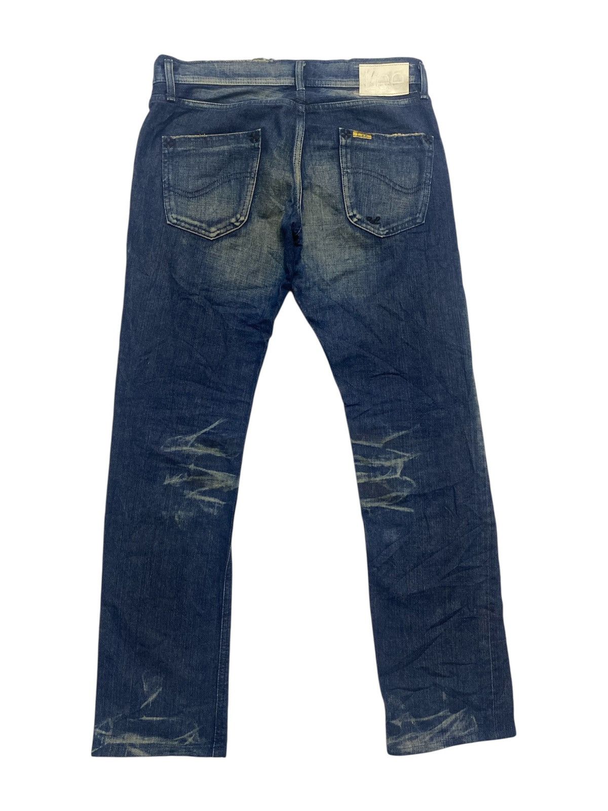 Lee Lee Rider Dirty Washed Style Denim Size US 32 / EU 48 - 3 Thumbnail