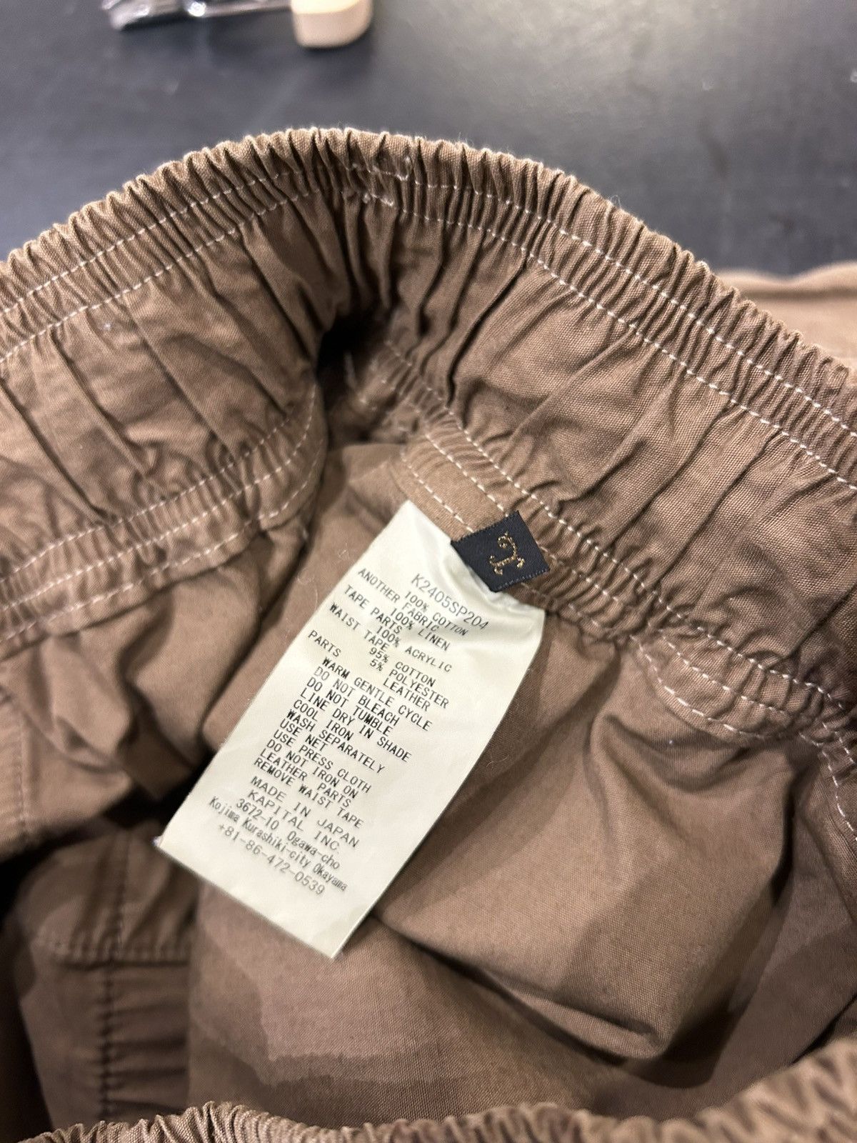 Kapital Kapital Kountry Weather Cloth Prisoner Craft Shorts Size US 32 / EU 48 - 6 Thumbnail