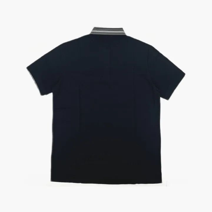 Burberry Burberry Burberry Black Logo Short Sleeve Polo Shirt-2507 Size US M / EU 48-50 / 2 - 3 Thumbnail
