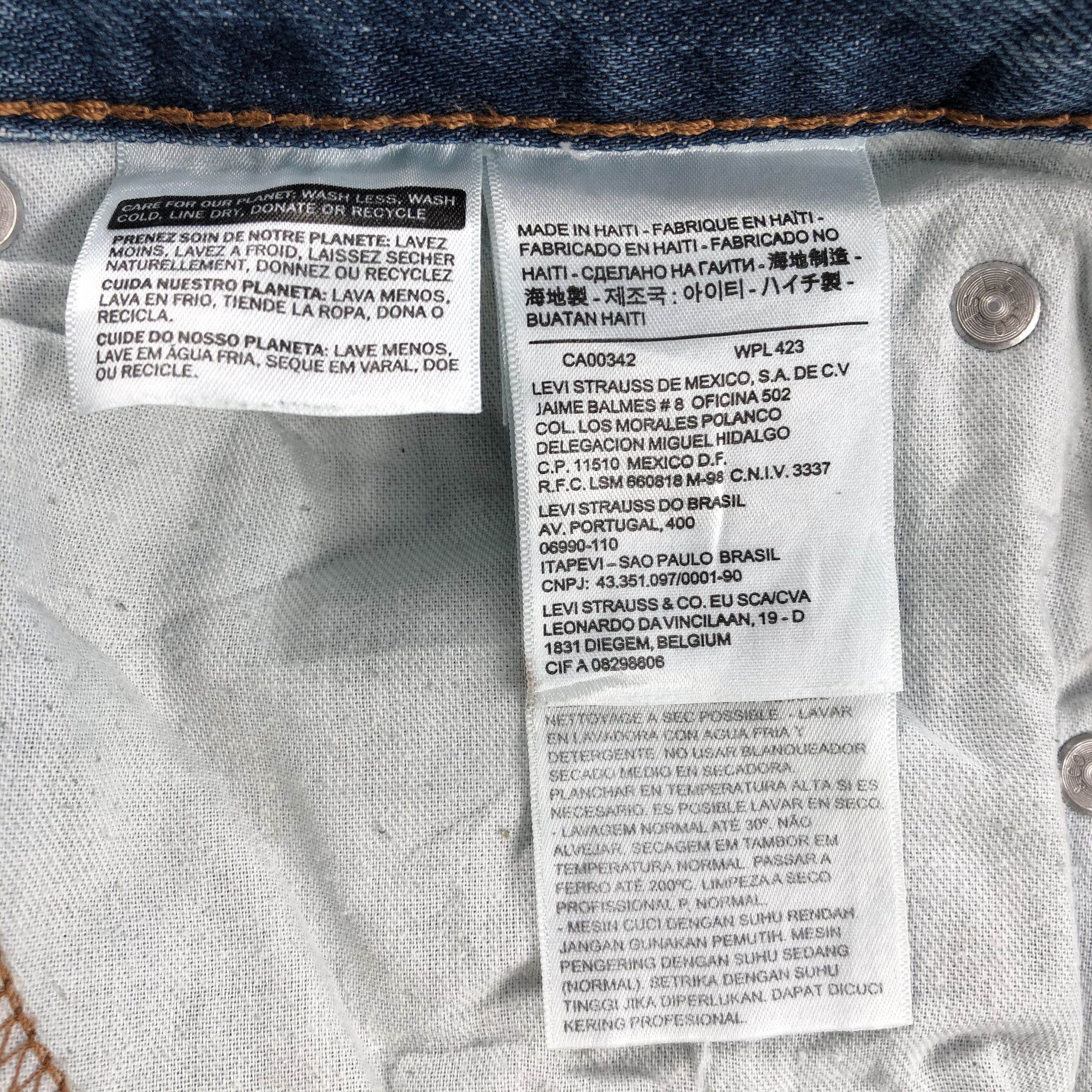 Levi's Vintage Levis 569 Jeans-JM1175 Size US 41 - 9 Thumbnail