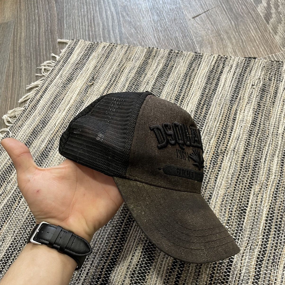 Dsquared2 × If Six Was Nine Dsquared2 sun died hat y2k cap trashed desert Size ONE SIZE - 2 Thumbnail