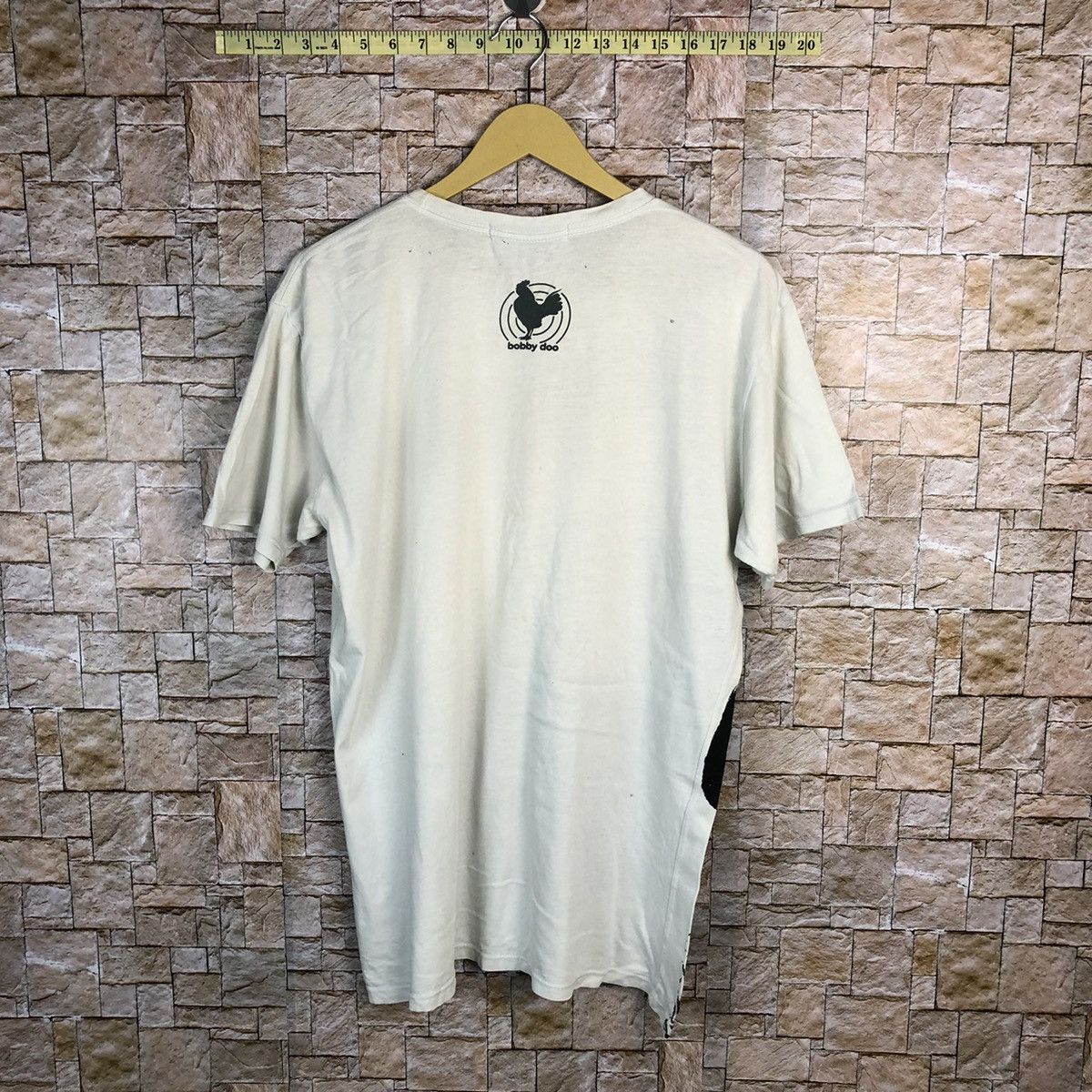 Beams Plus Bobby Doo Beans cowboy skull White Short T-Shirt #A412 Size US L / EU 52-54 / 3 - 10 Thumbnail