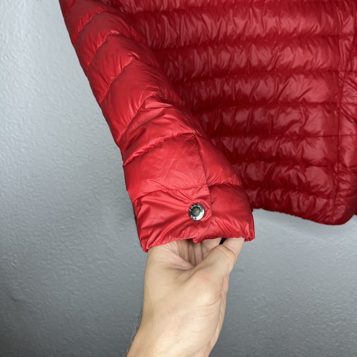Prada Prada Milano Puffer Down Jacket Nylon Red Traingle Logo Y2K Size S / US 4 / IT 40 - 12 Thumbnail