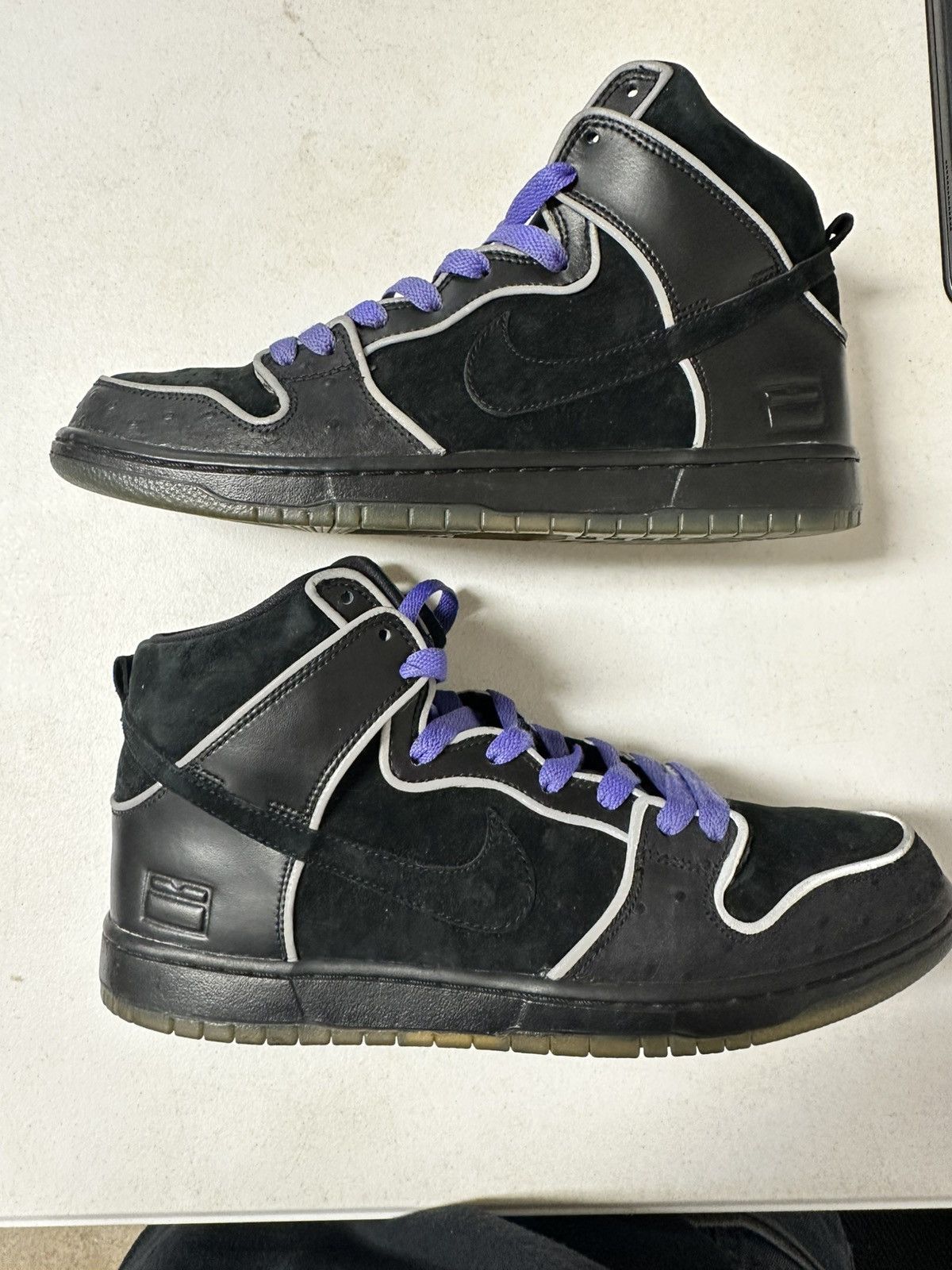 Nike SB Nike sb high black purple box Size US 10.5 / EU 43-44 - 1 Thumbnail
