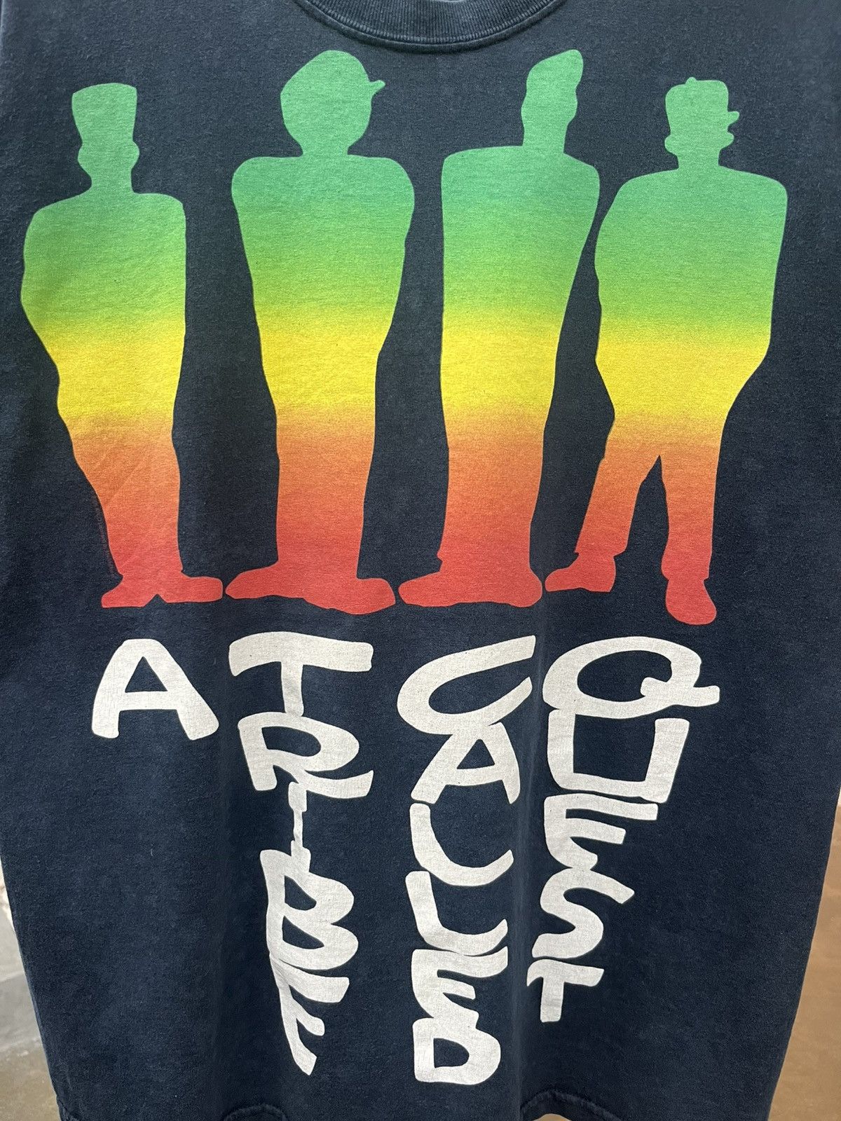 Rap Tees Vintage A Tribe Called Quest Silhouette Tee Size US L / EU 52-54 / 3 - 3 Thumbnail