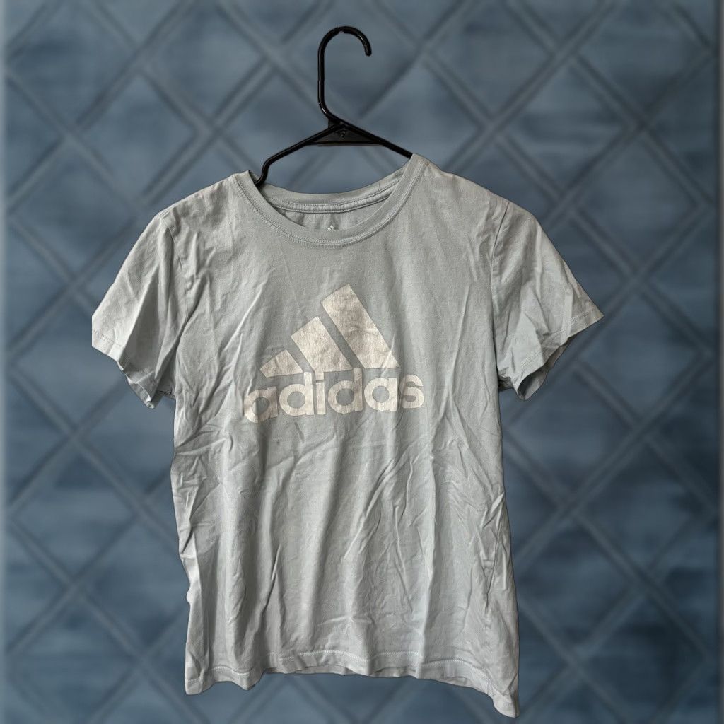 Adidas ADIDAS Golf Tee Shirt Large L Unisex Adults Short Sleeve Blue Logo Go-To Performance 90s? Size US L / EU 52-54 / 3 - 1 Thumbnail