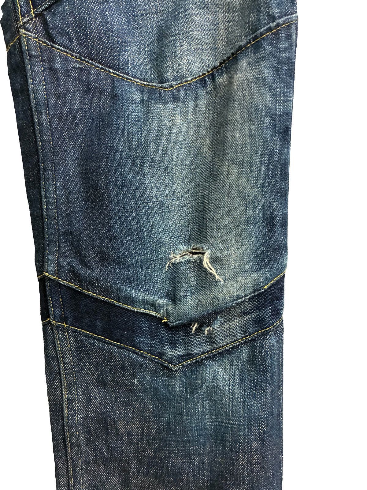 Undercover 2001 D.A.V.F. undercover paneled denim Size US 28 / EU 44 - 4 Thumbnail