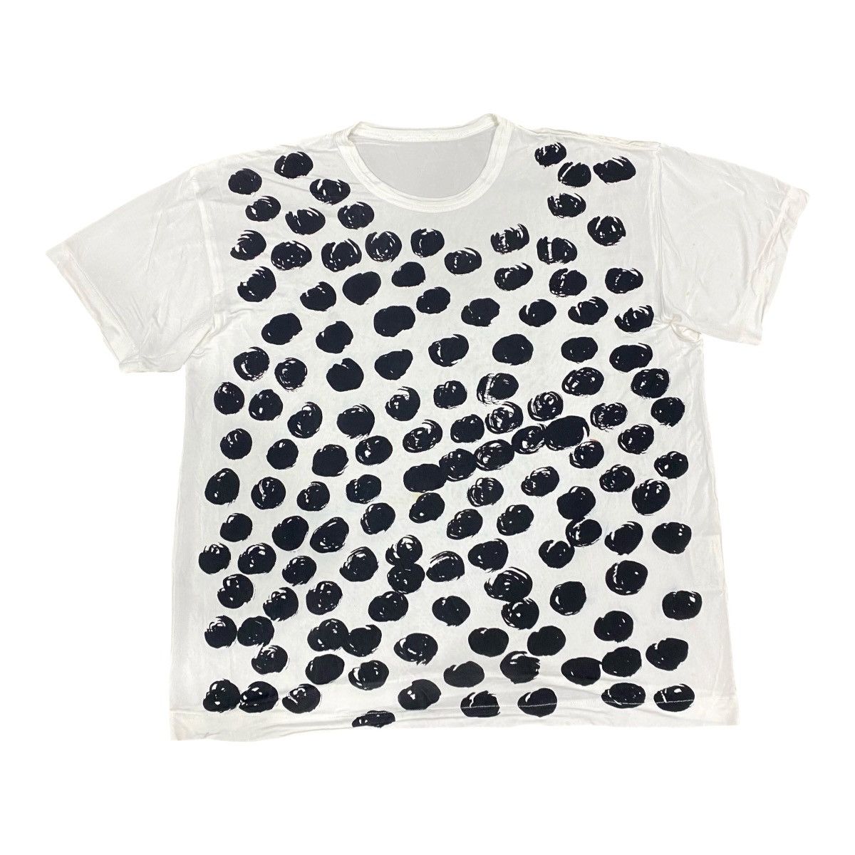 Comme des Garcons VINTAGE 1992 Comme Des Garçons Archive Polka Dot Tee Rayon Size US M / EU 48-50 / 2 - 1 Thumbnail