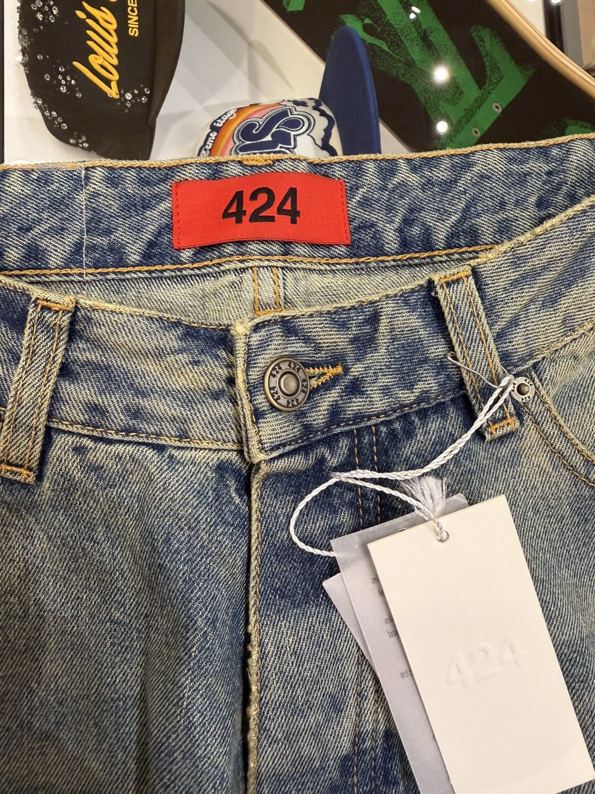 424 424 Big Daddy Japanese Denim Size US 28 / EU 44 - 3 Thumbnail