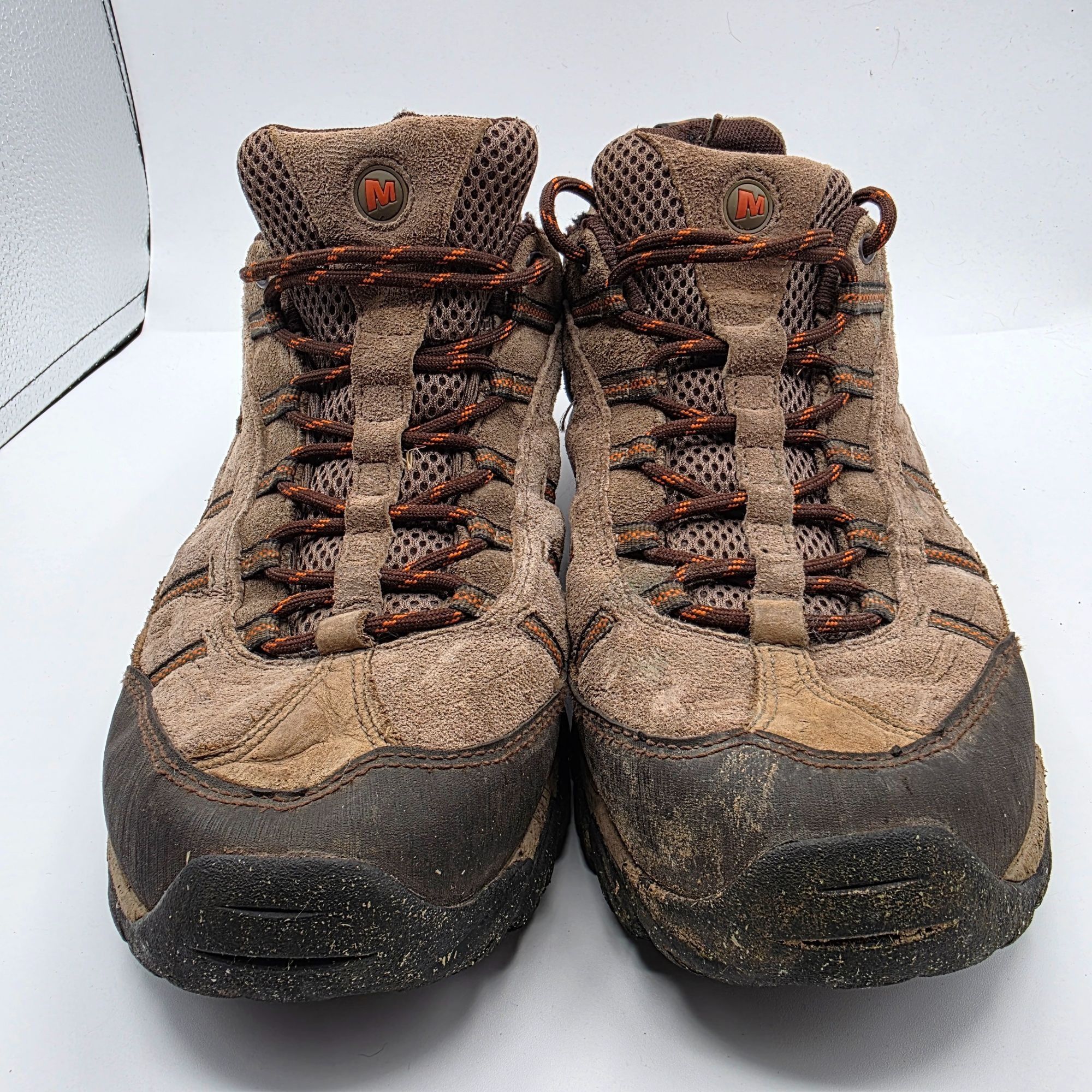 Merrell Merrell Boulder Mens Size 10 Brown Shoes Vibram Soles Campin Size US 10 / EU 43 - 2 Thumbnail